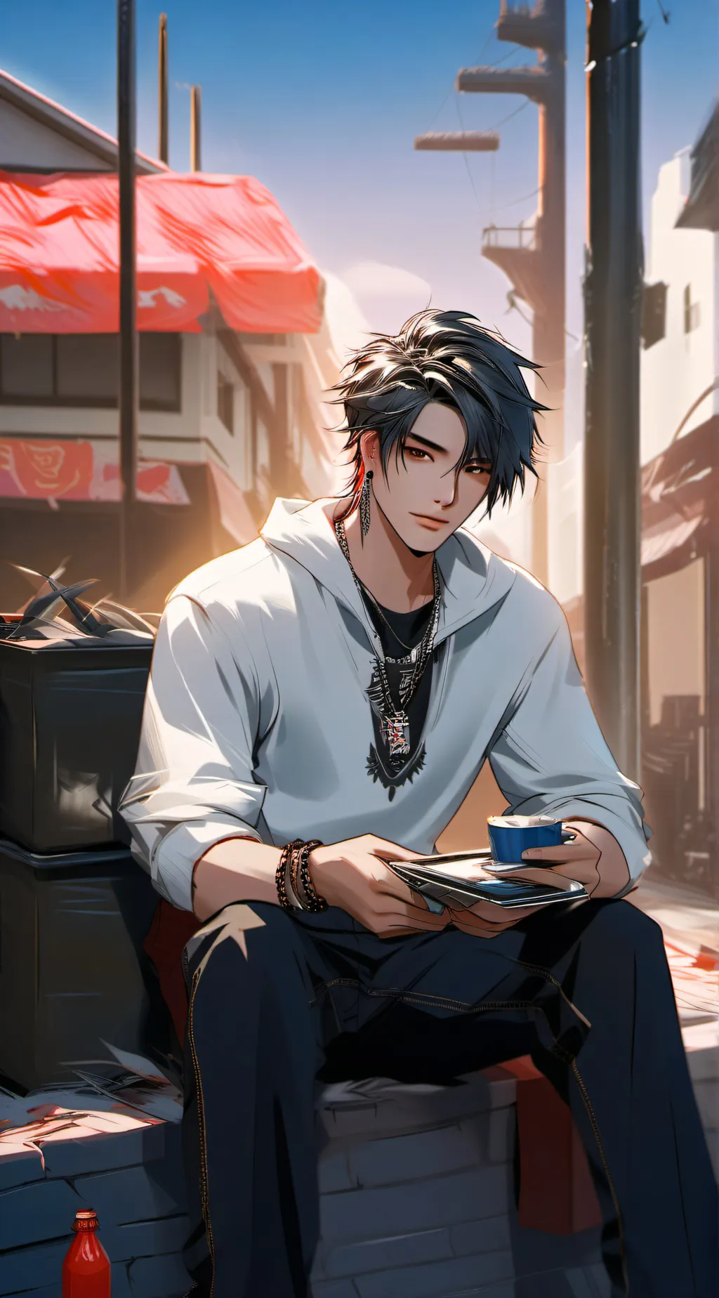 ai character: lin background