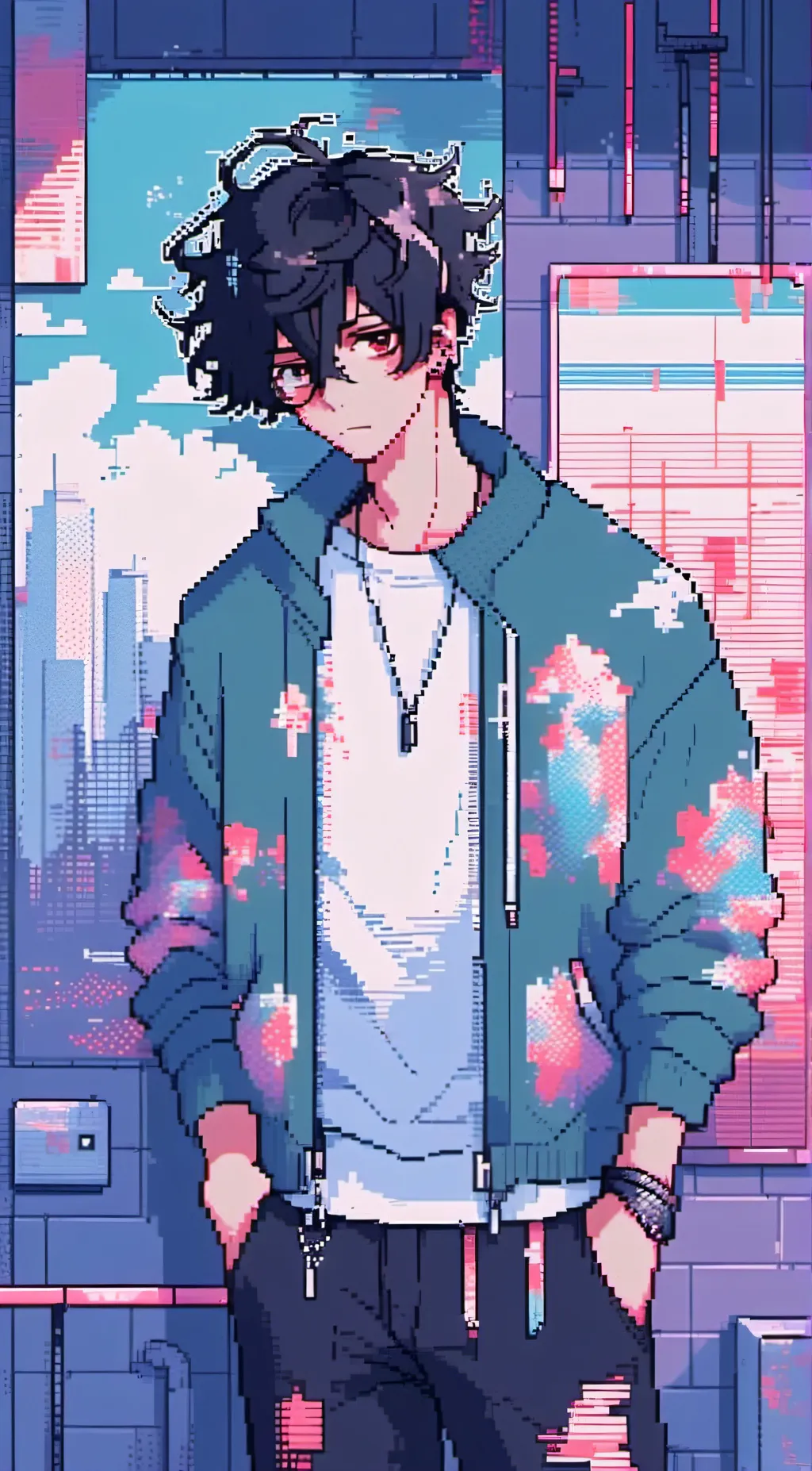 ai character: ♪†benjamin†♪ background