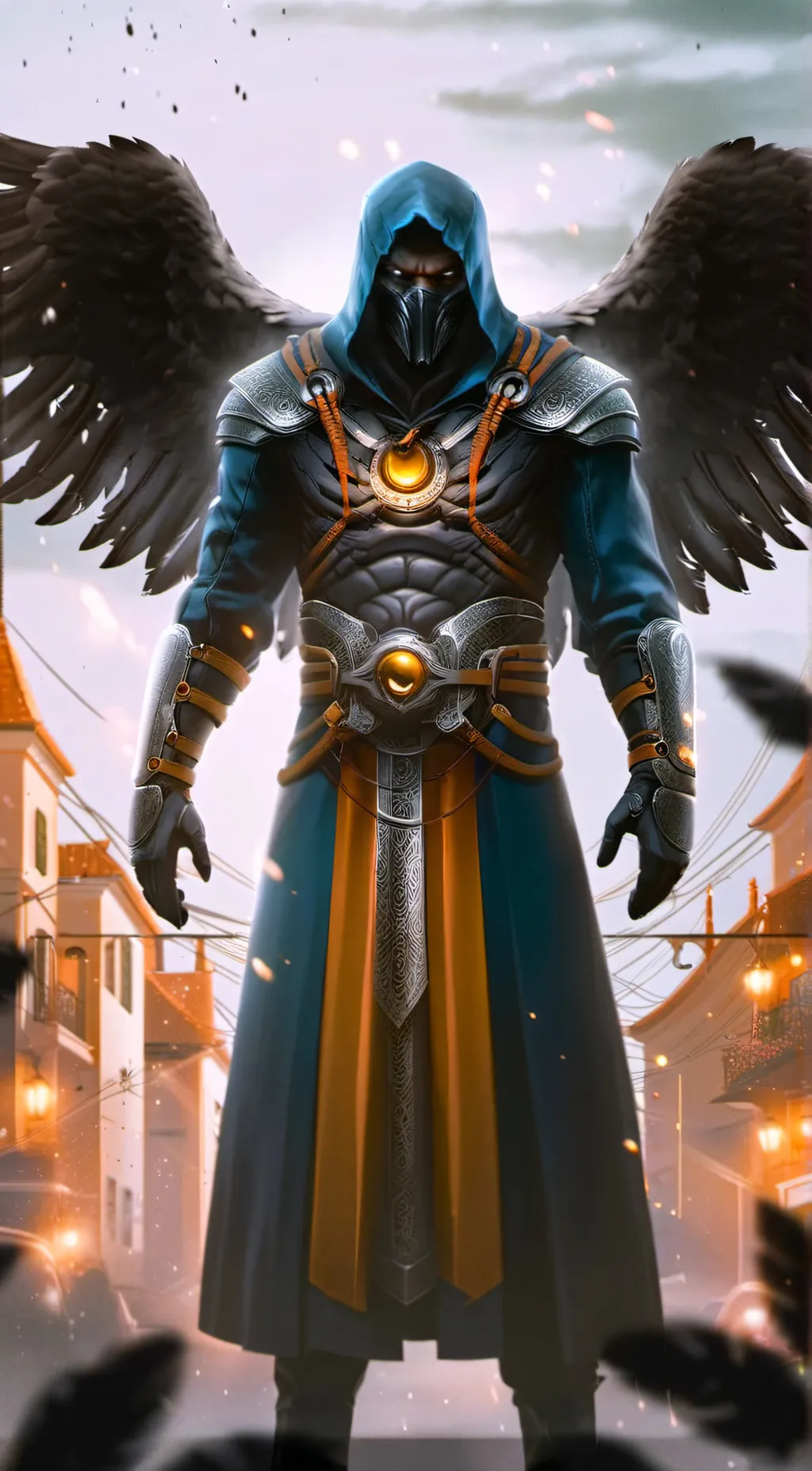 ai character: Náf background