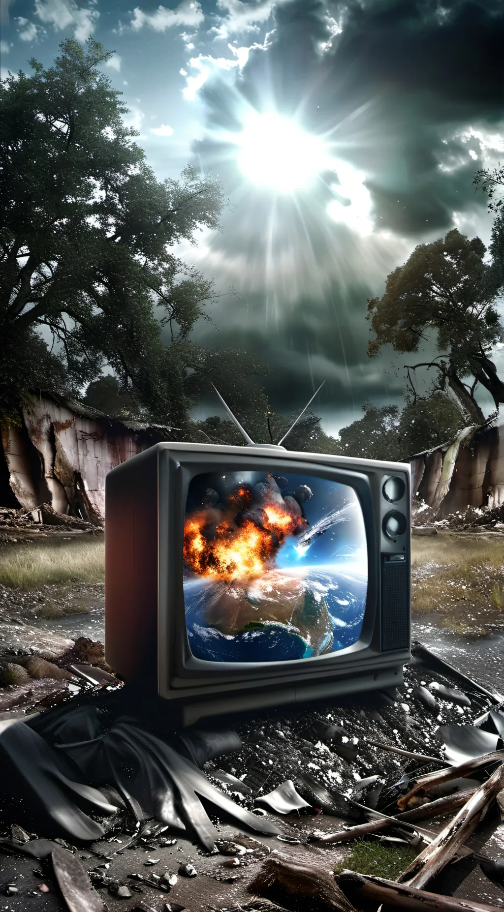 ai character: Tv Warning!! background