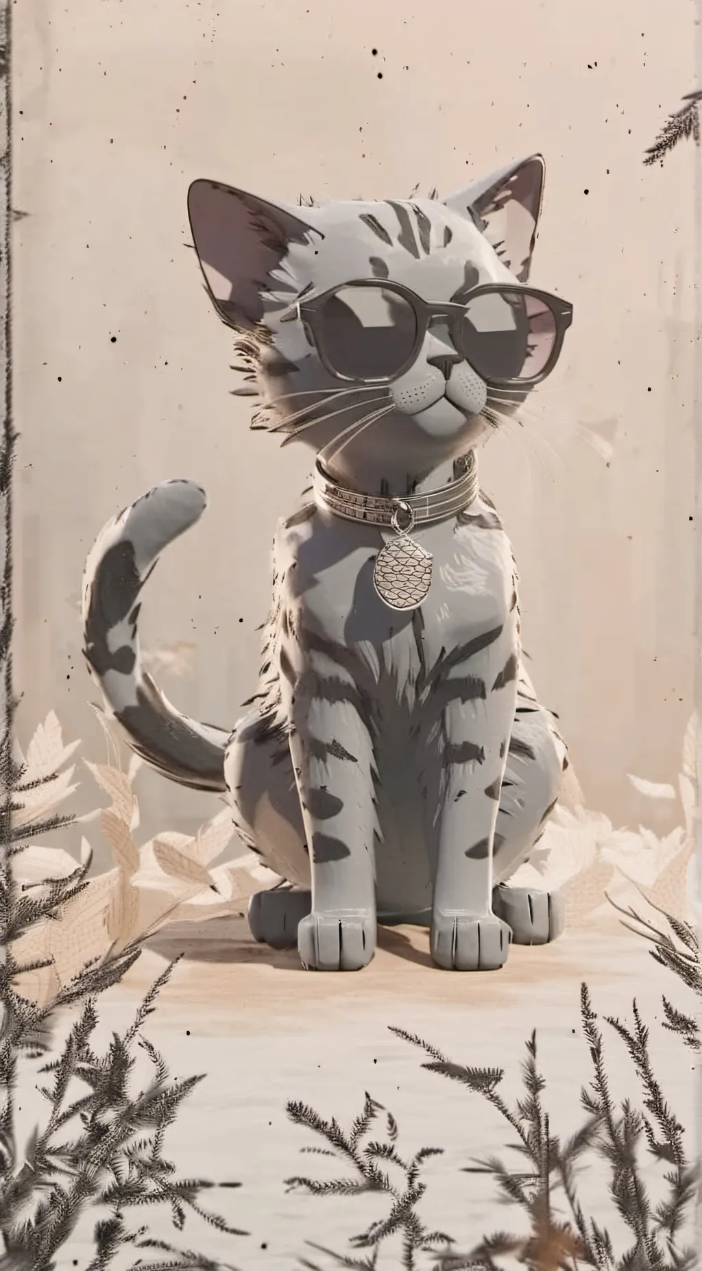 ai character: BloodPop Mourning background