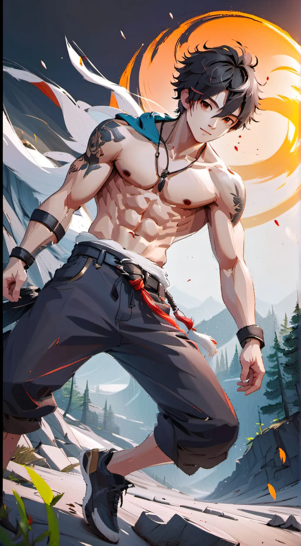 ai character: max background