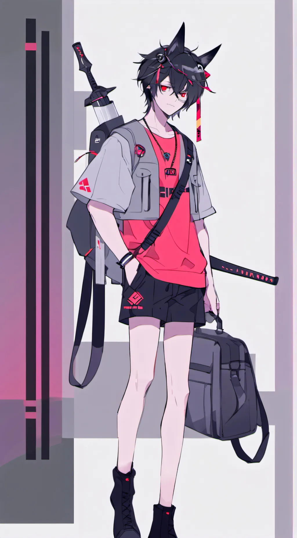 ai character: Axel background