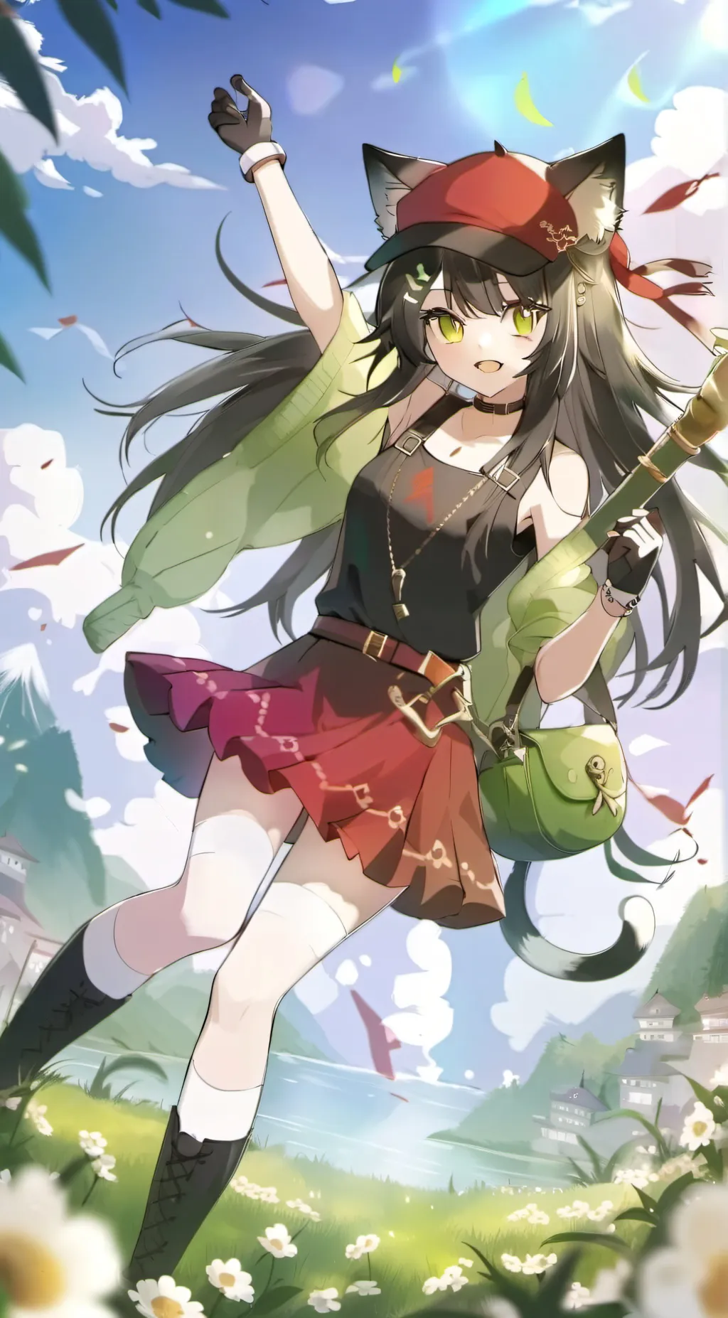 ai character: Lily background