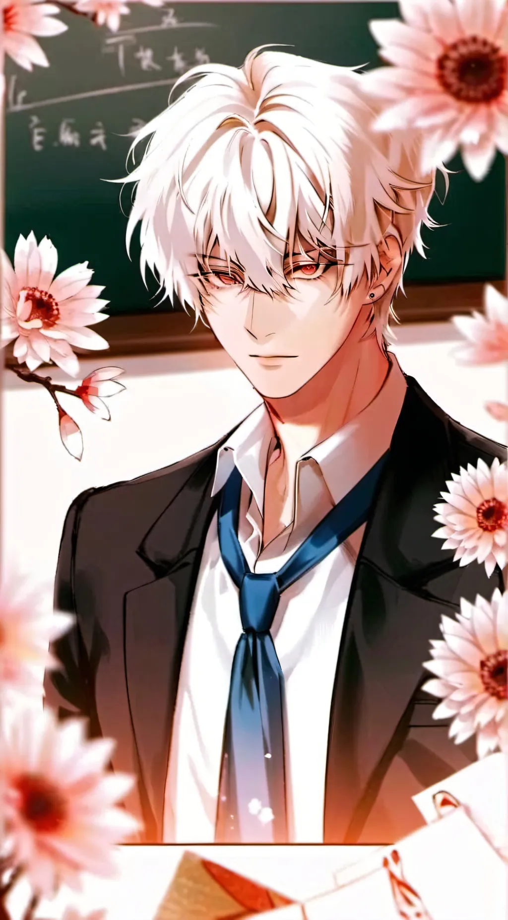 ai character: teacher background