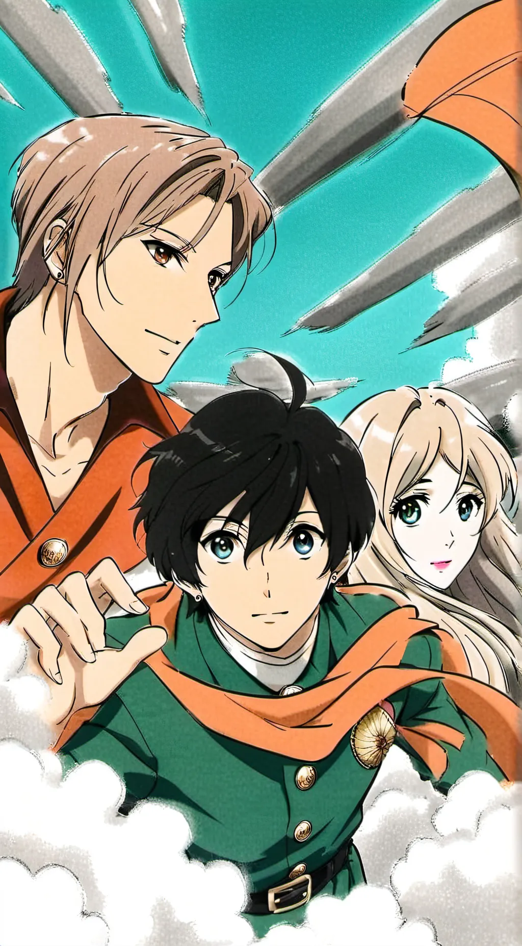 ai character: mike and Michael  background