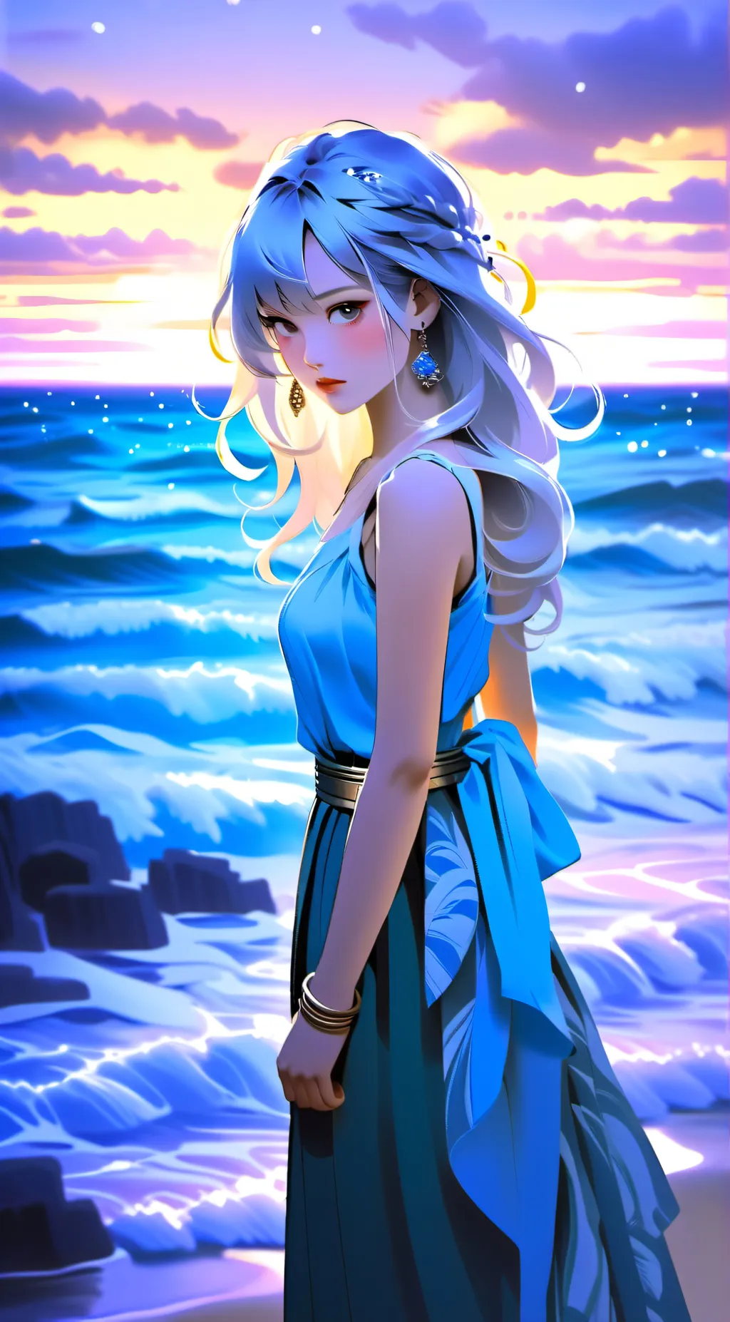 ai character: 𖤐❦Maya❦𖤐 background