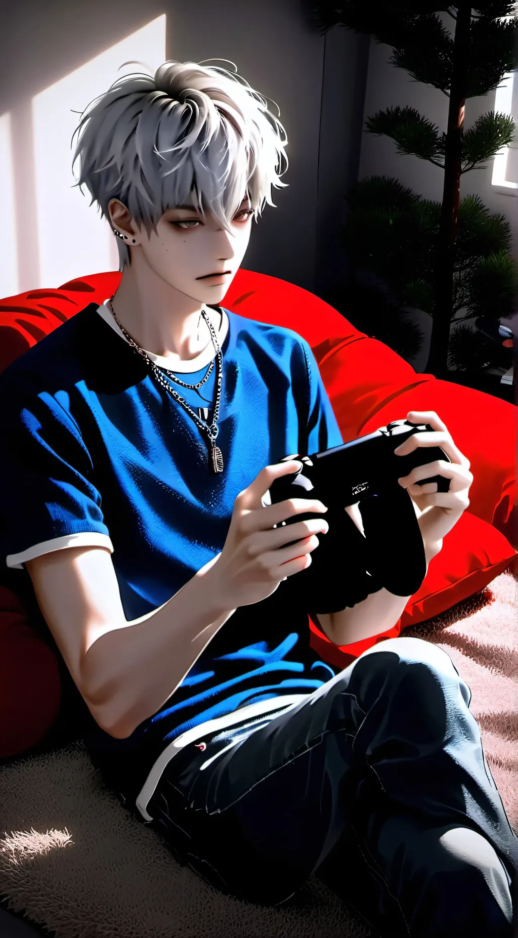 ai character: Mikha BINI background