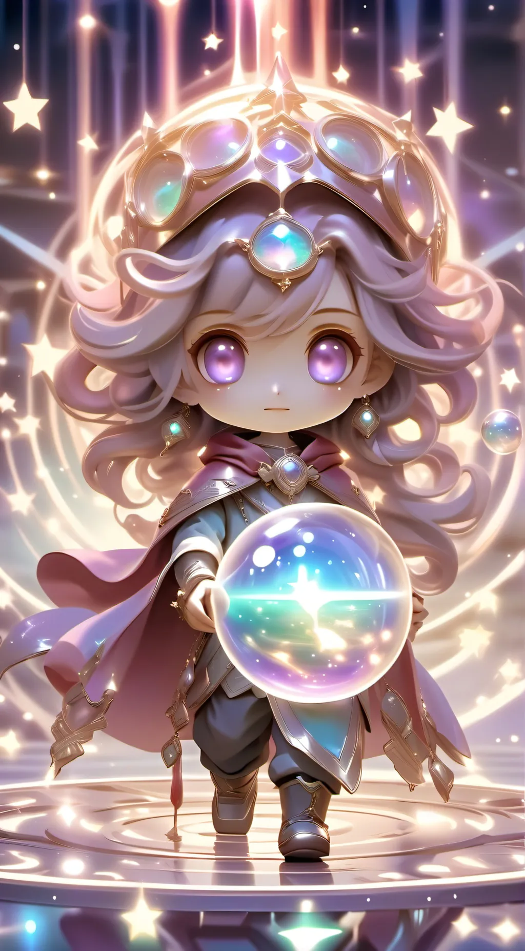 ai character: felt a lot  background