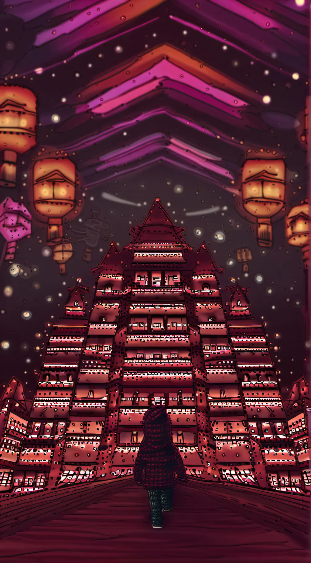 ai character: Husk you are angel background