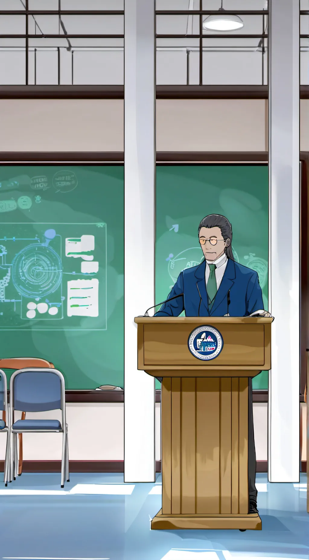 ai character: Mha chaotic class background