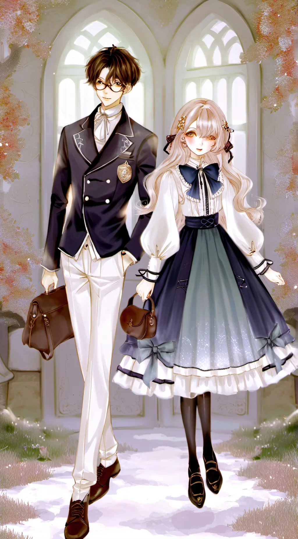 ai character: Highschooloveeyes background