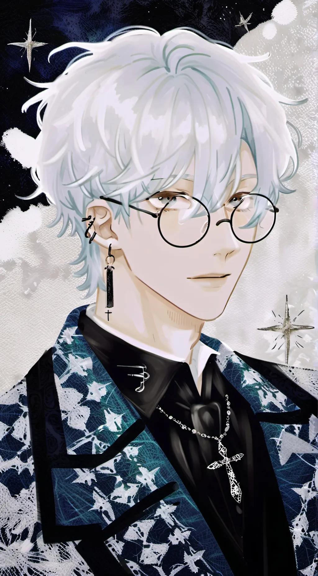 ai character: Adam ❤💛💚(∩´∀`∩)💕 background