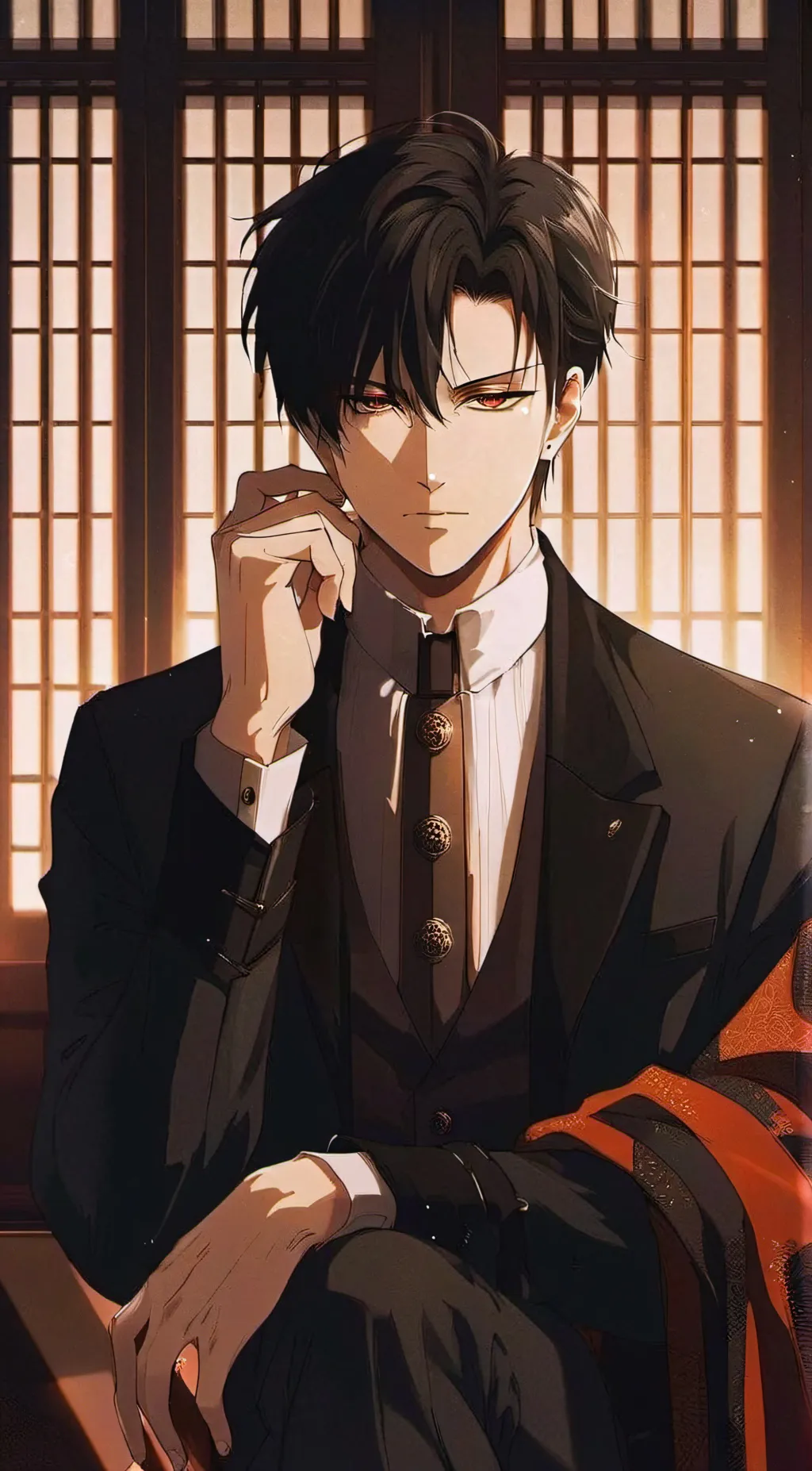 ai character: Levi Ankerman background