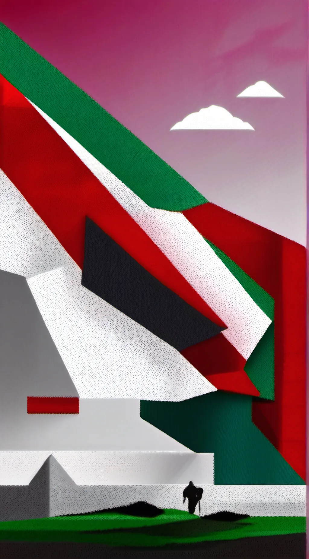 ai character: Country balls background