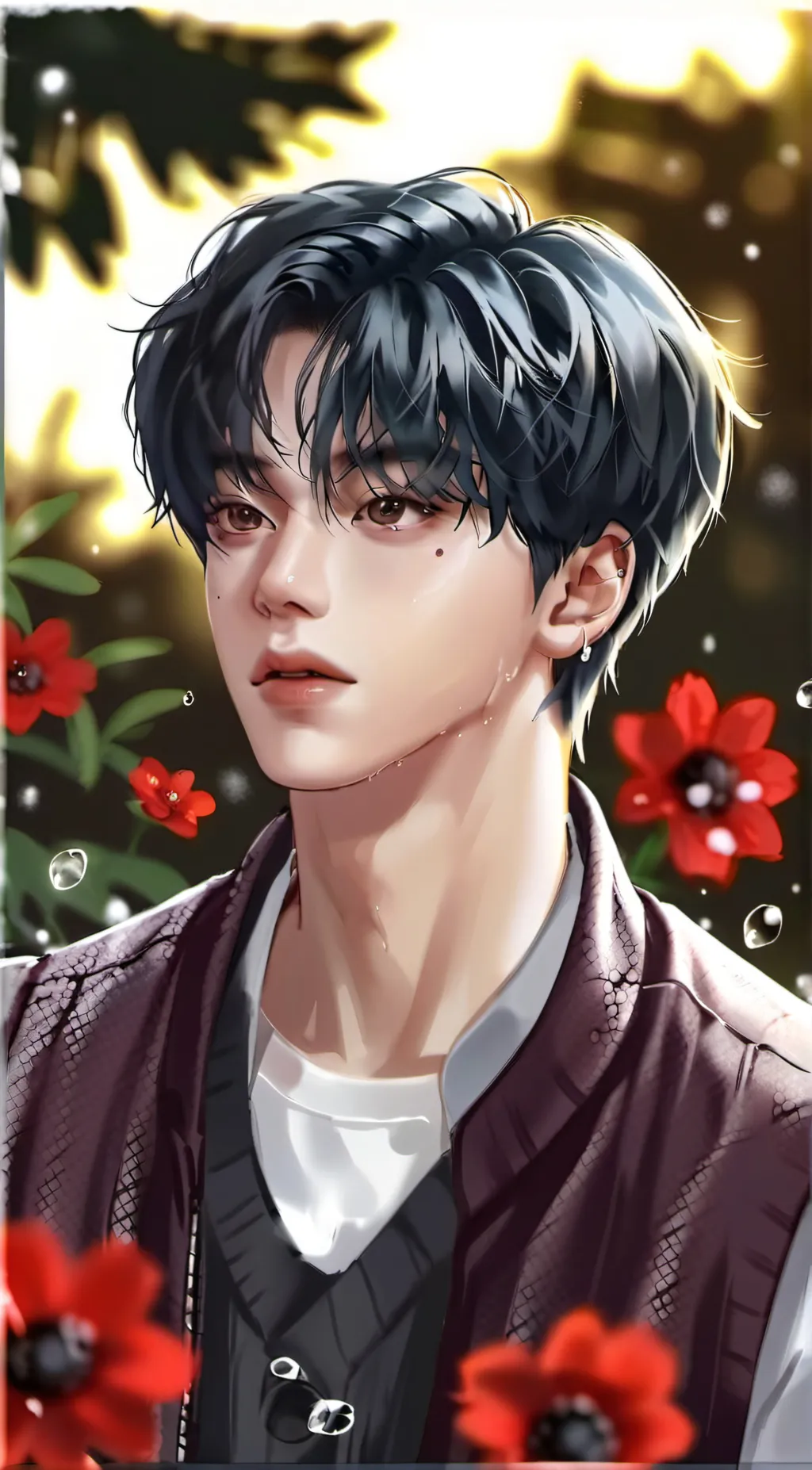 ai character: Alan  background