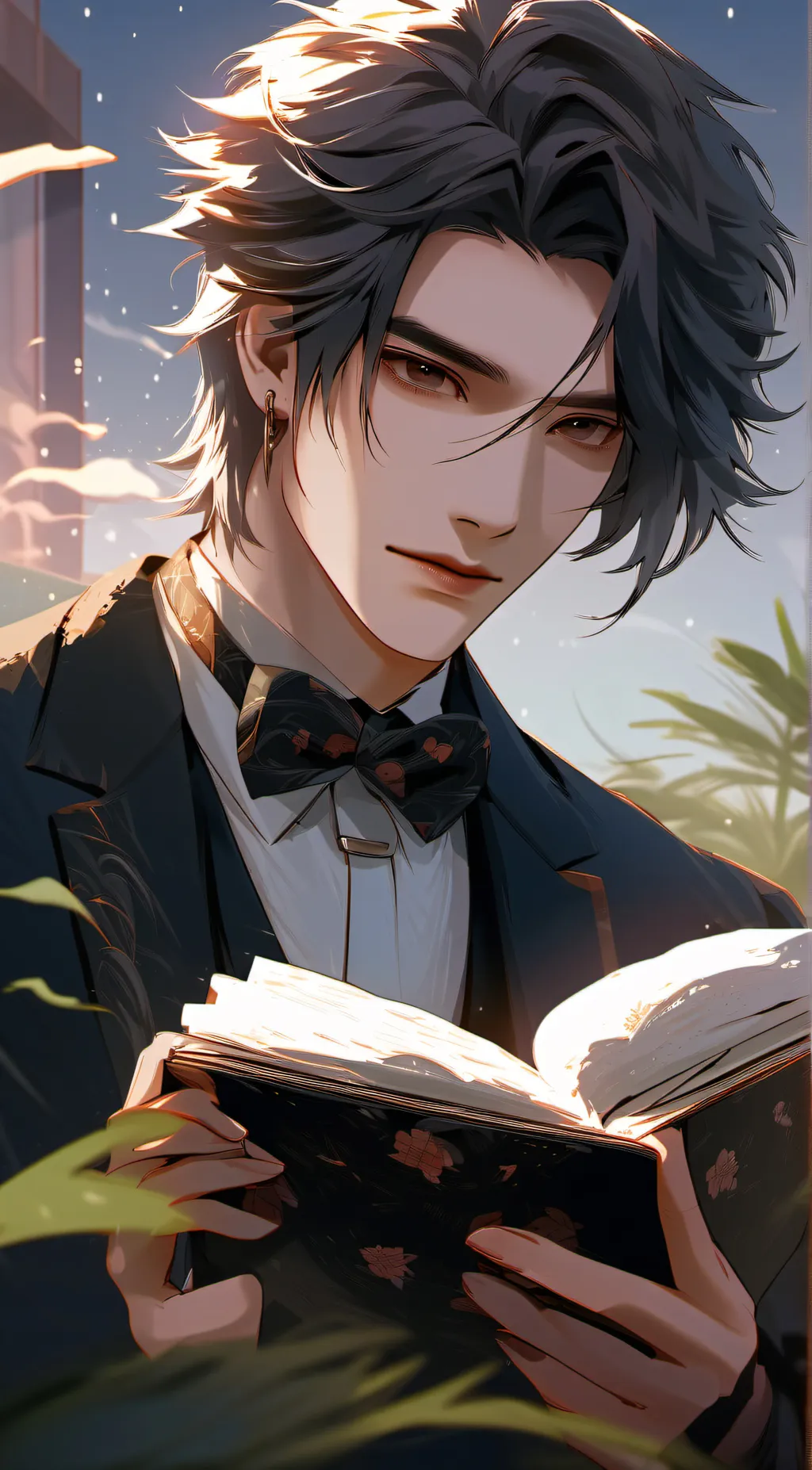 ai character: lukas background