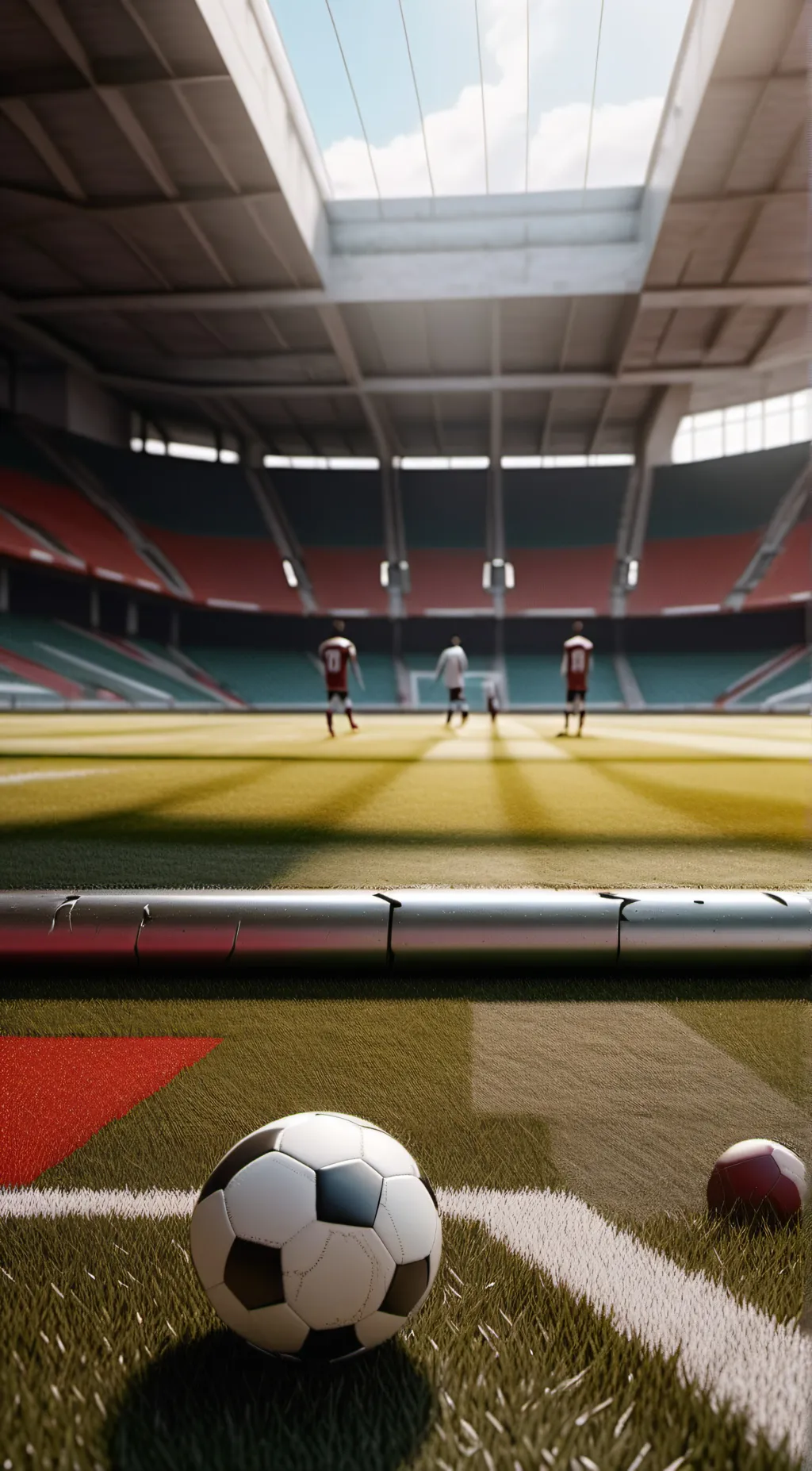 ai character: Soccer background