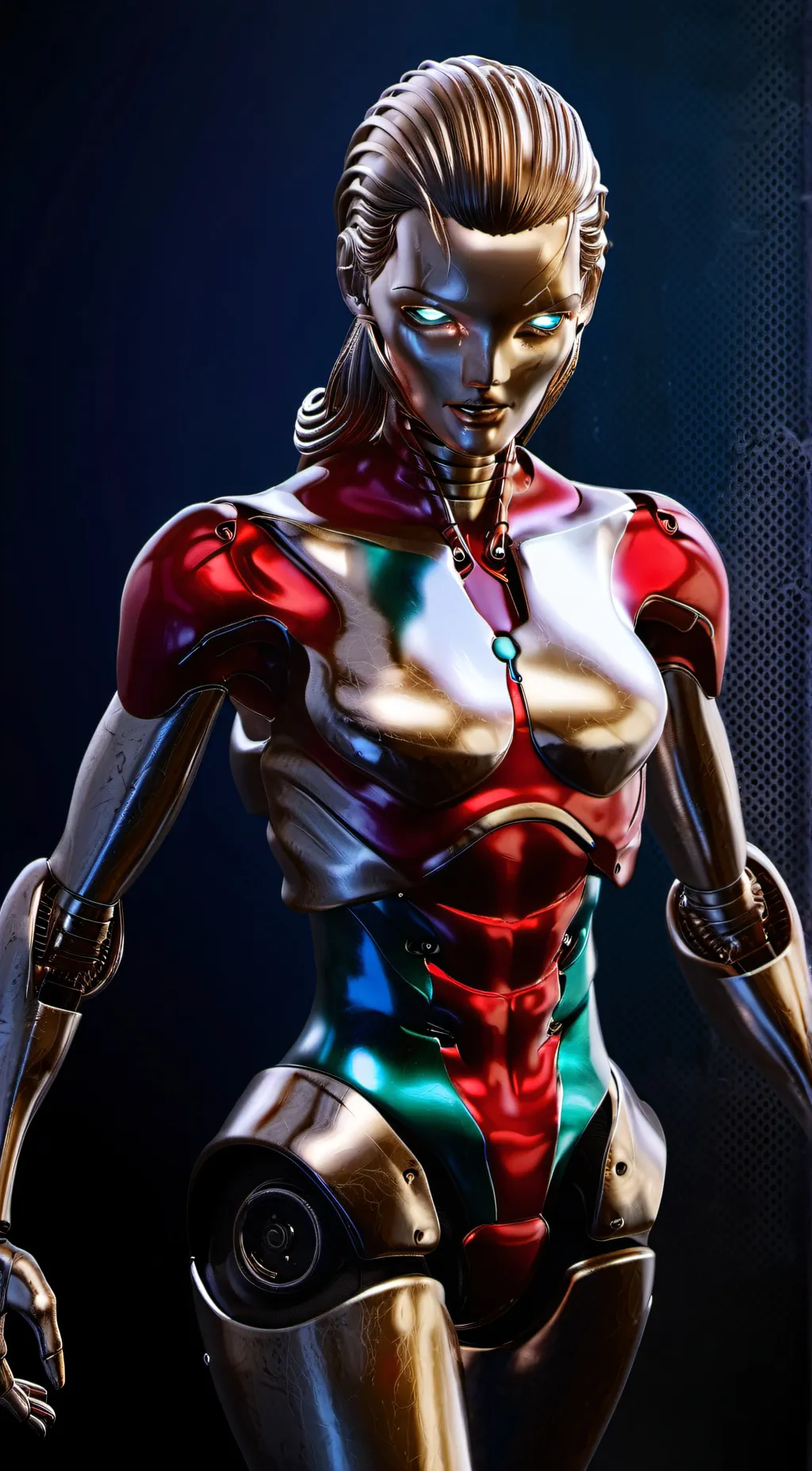 ai character: AU-001 background