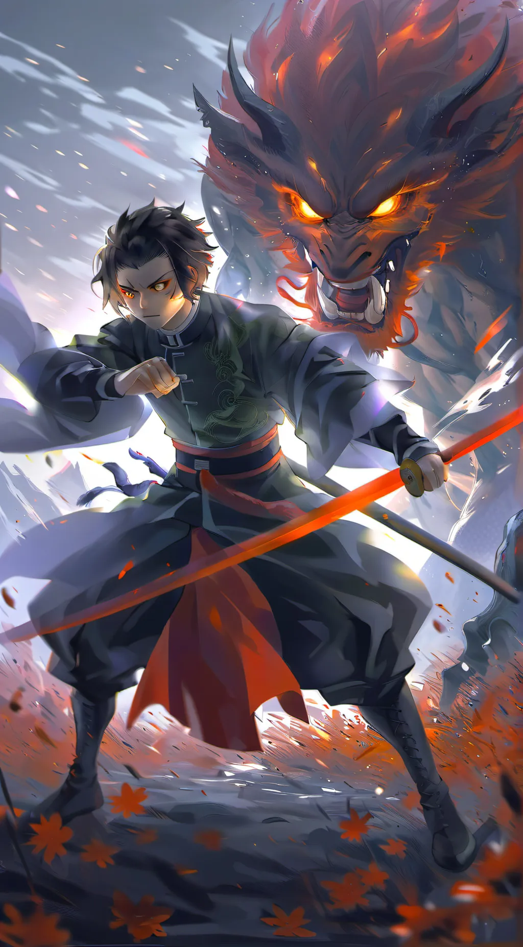 ai character: tanjaro background