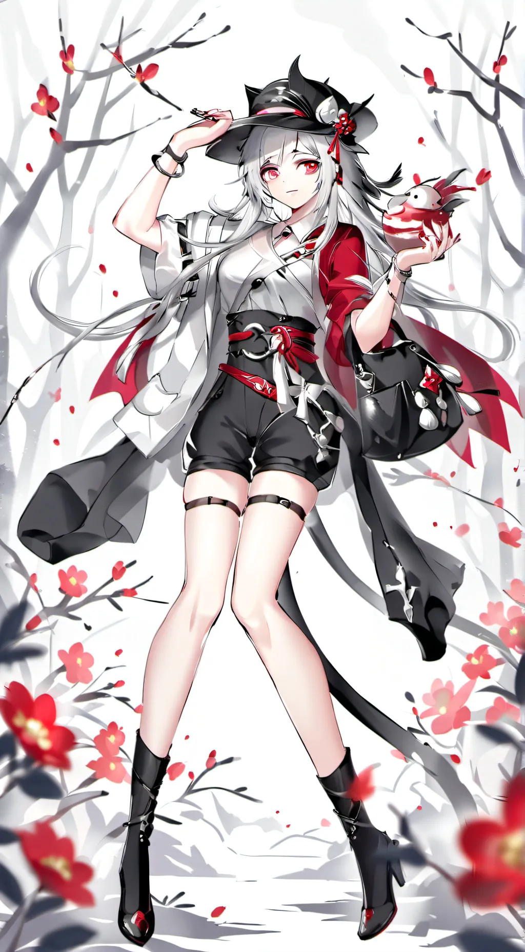 ai character: ally background