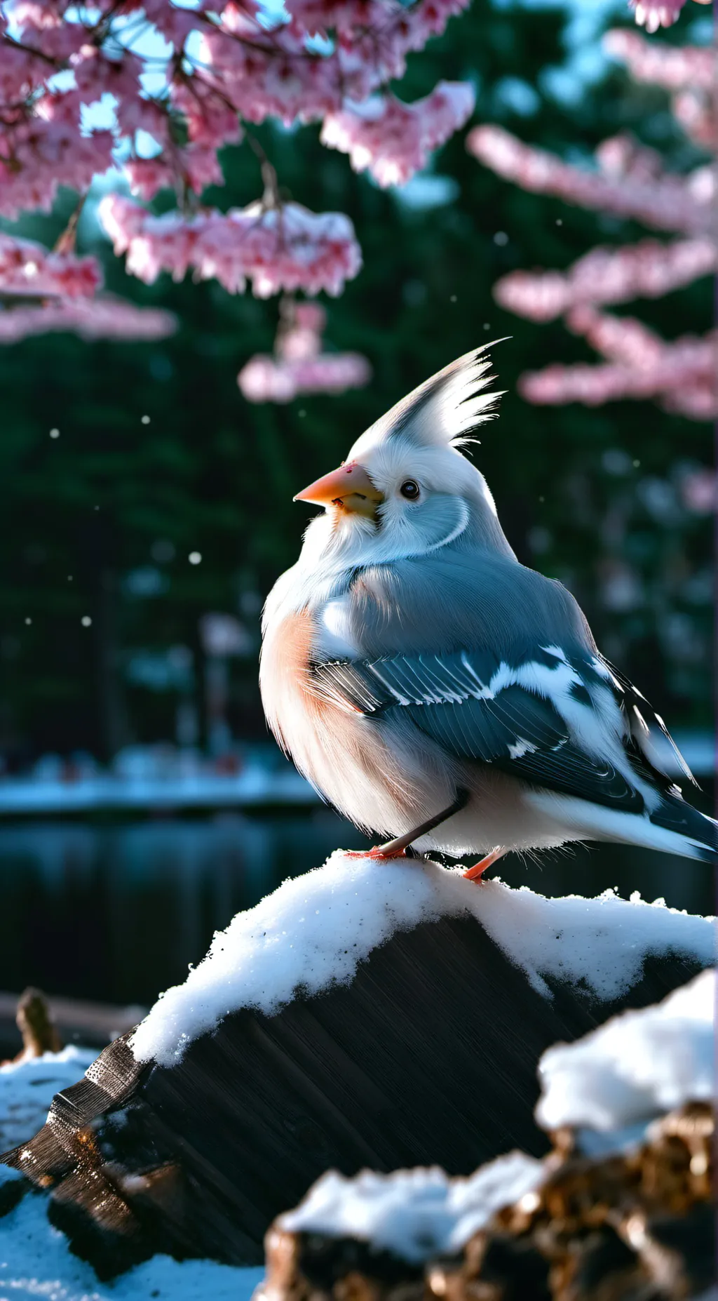 ai character: Hogwarts camping background