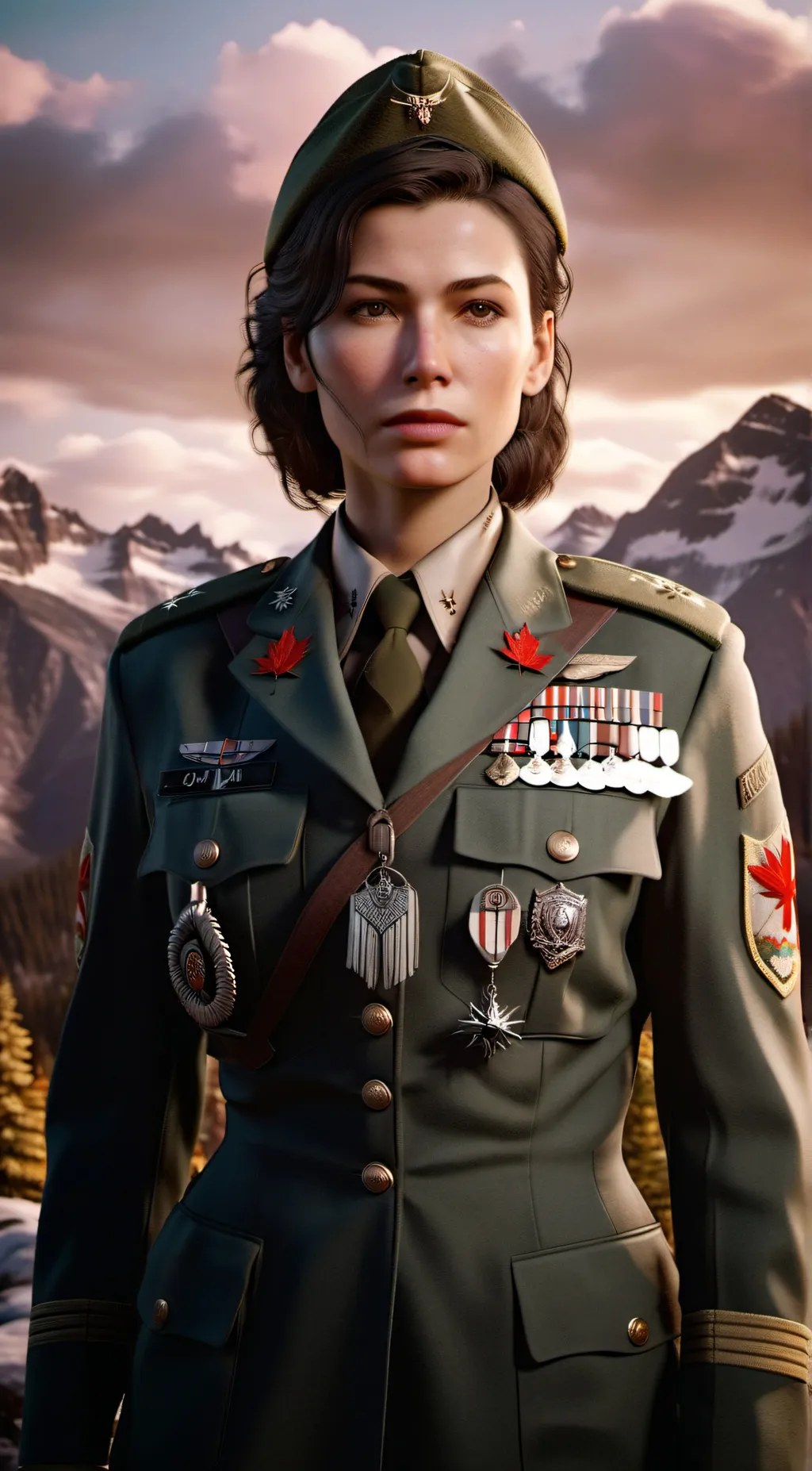 ai character: Sarge background