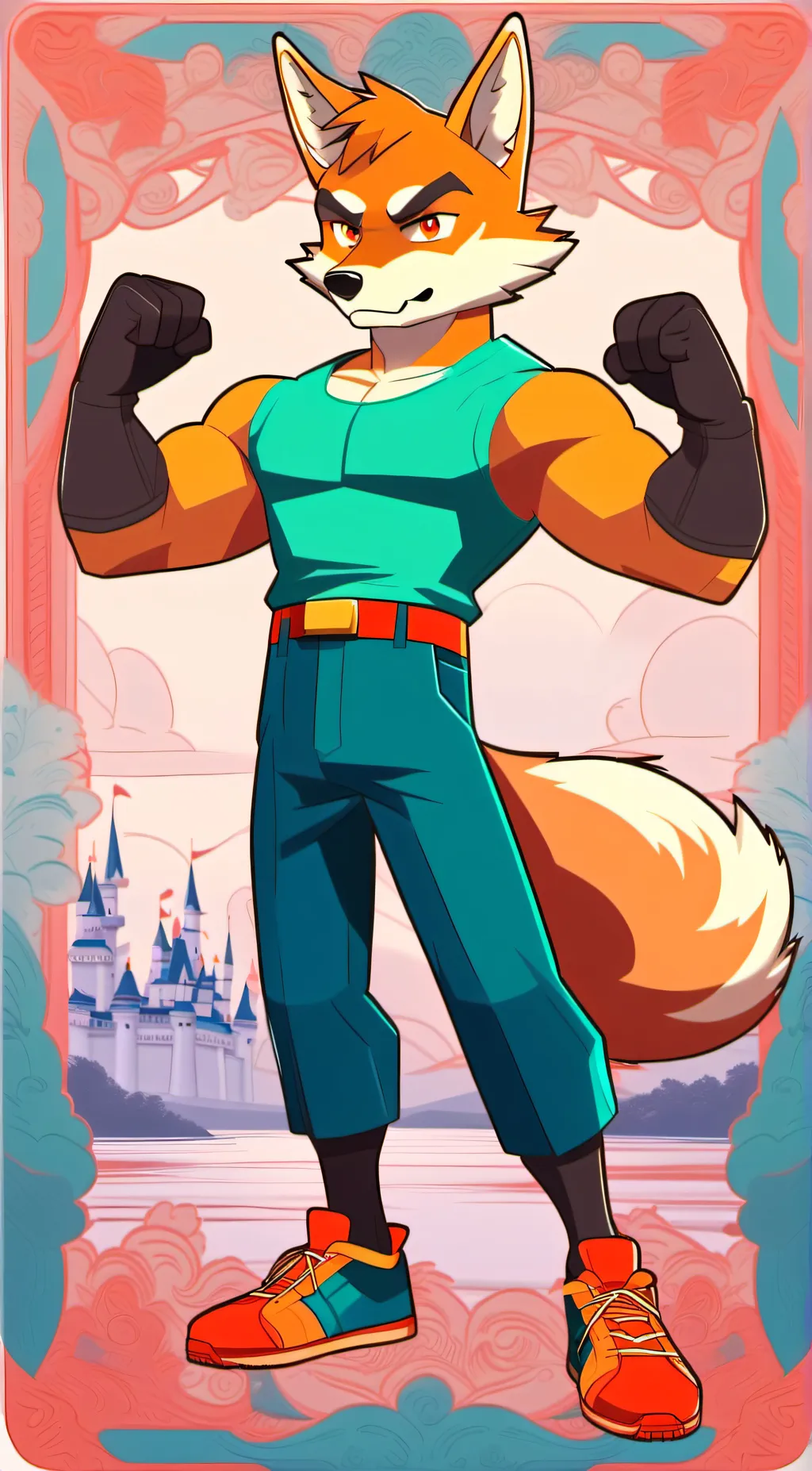Talkie AI - Chat with Buff Fox McCloud