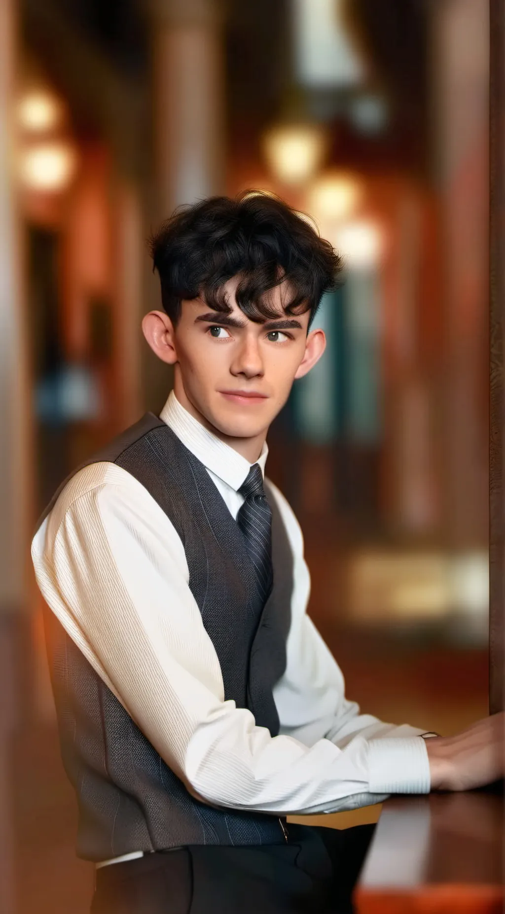 ai character: Charlie  background