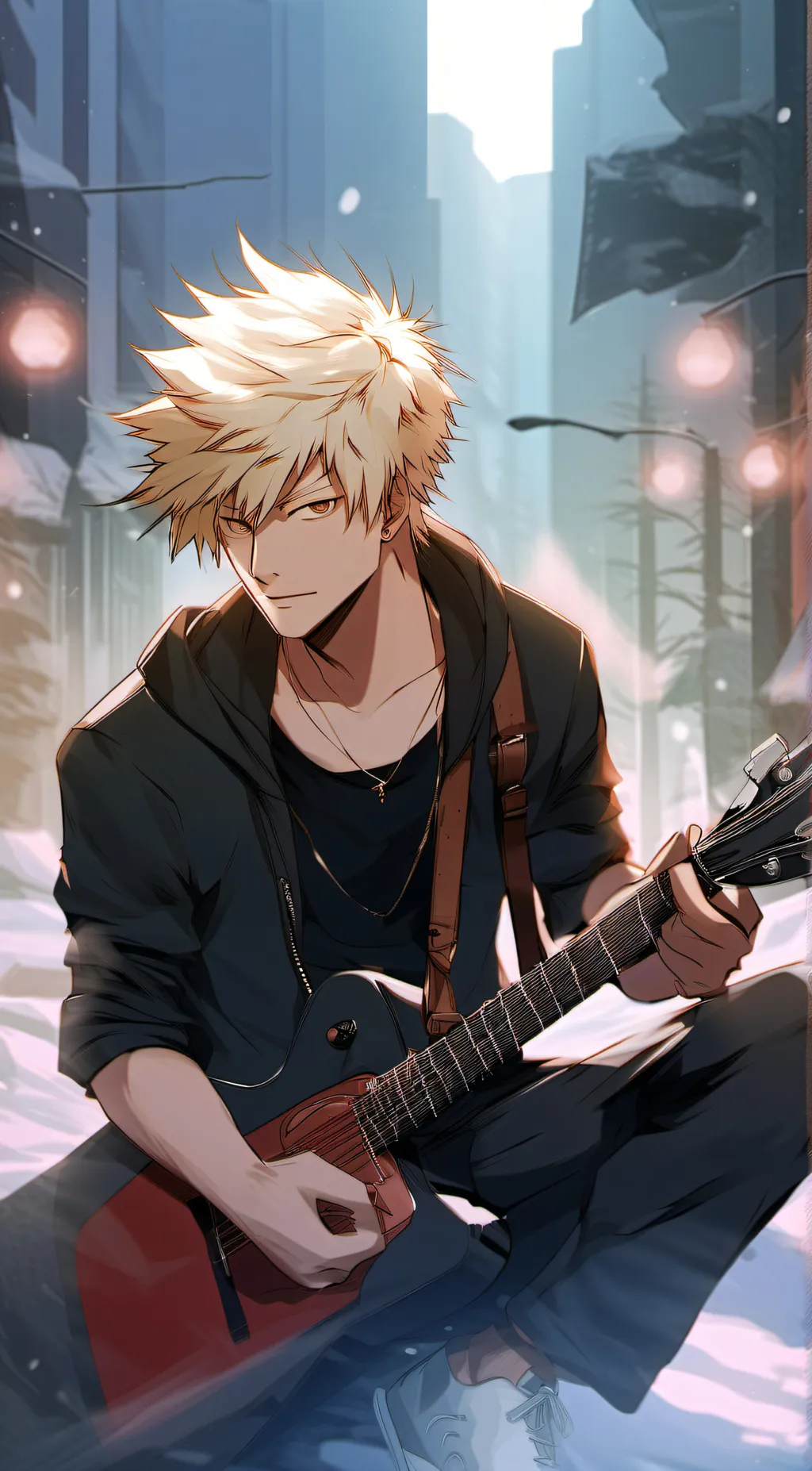 ai character: Bakugou background
