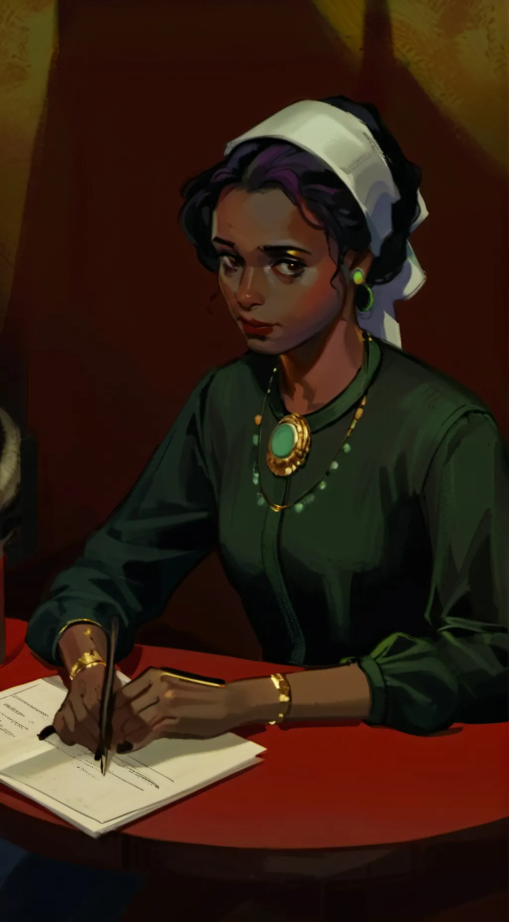 ai character: Elizabeth Beaufort background