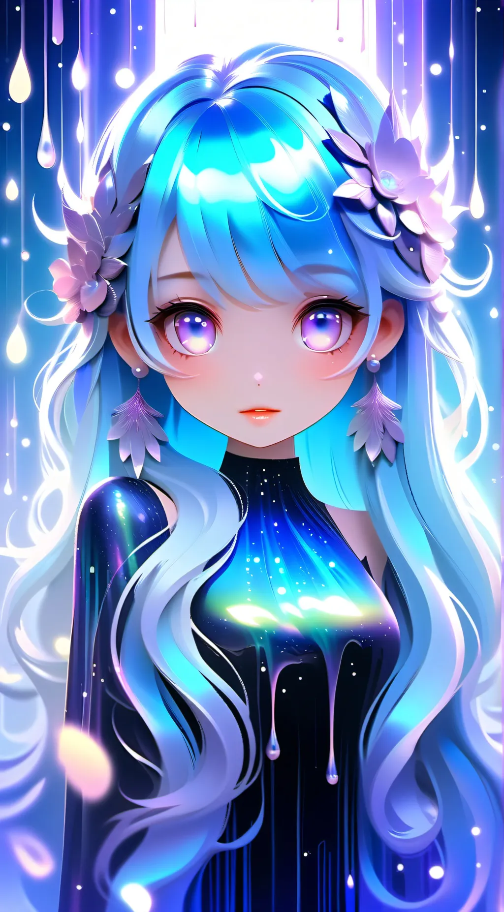 ai character: Krystal  background