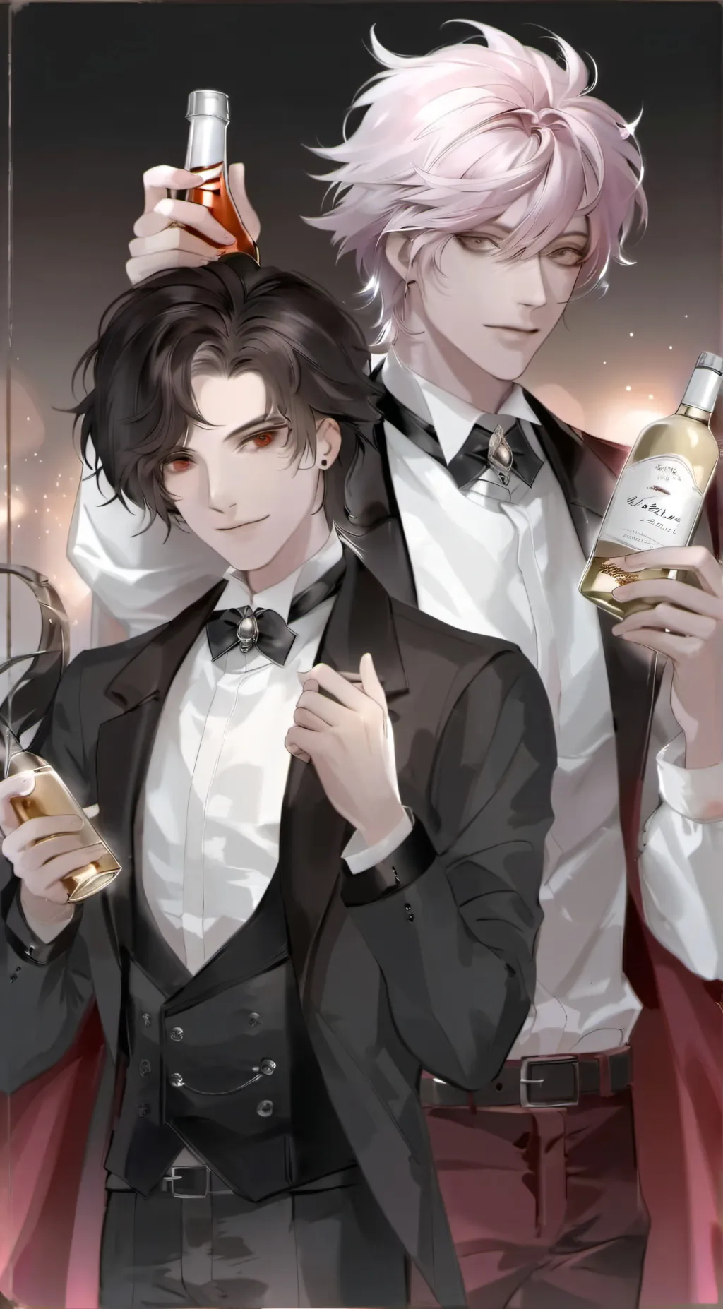 ai character: radiohuskerdust background