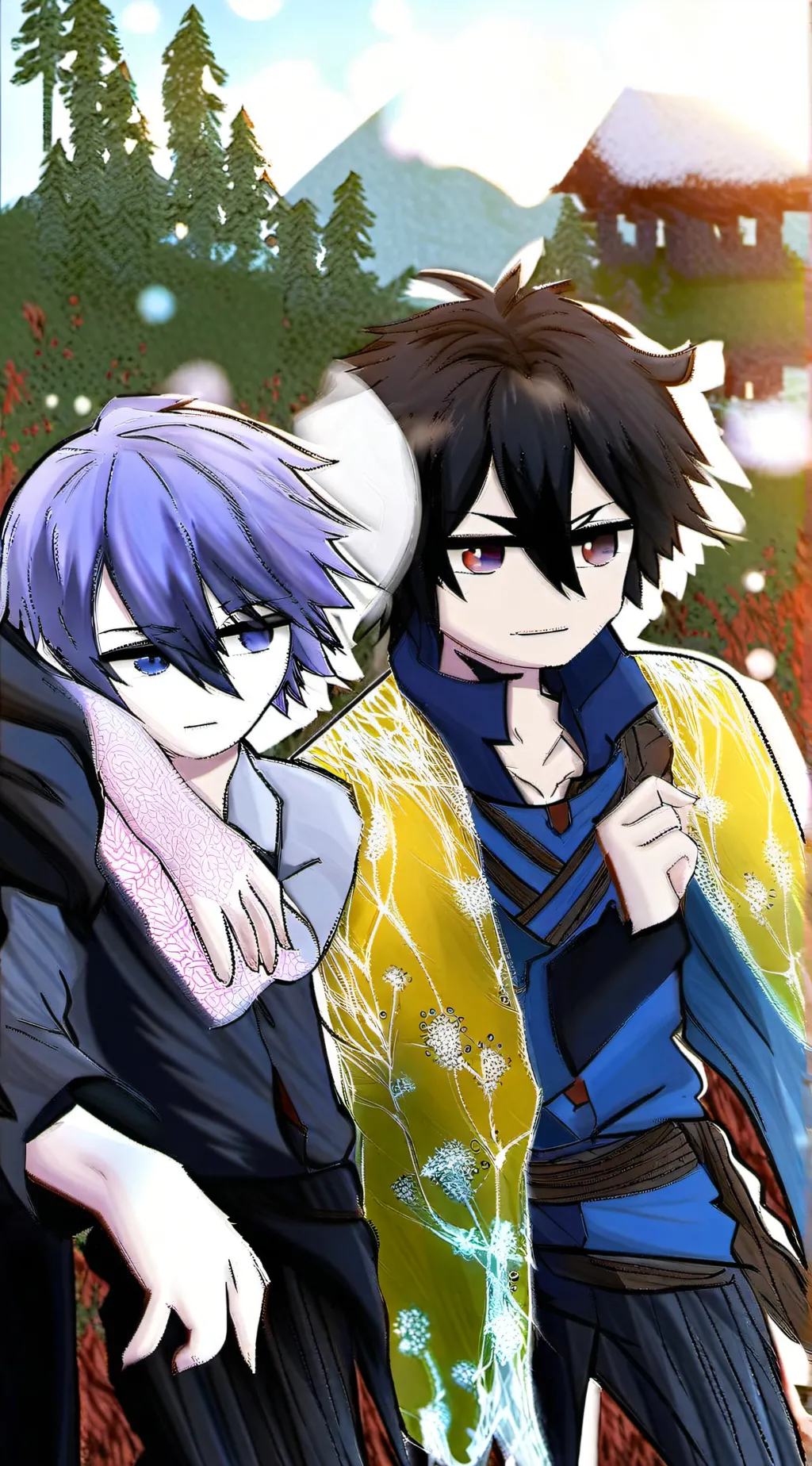 ai character: vampire bffs background