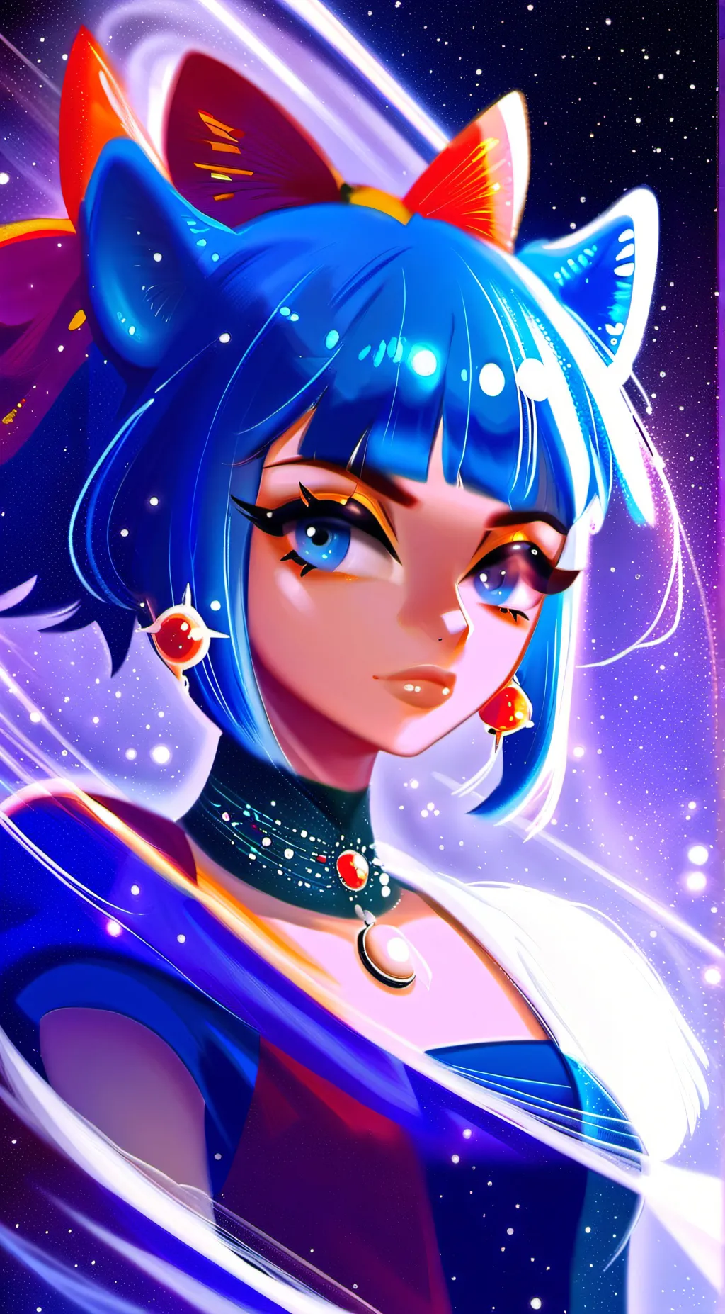 ai character: Ashley background