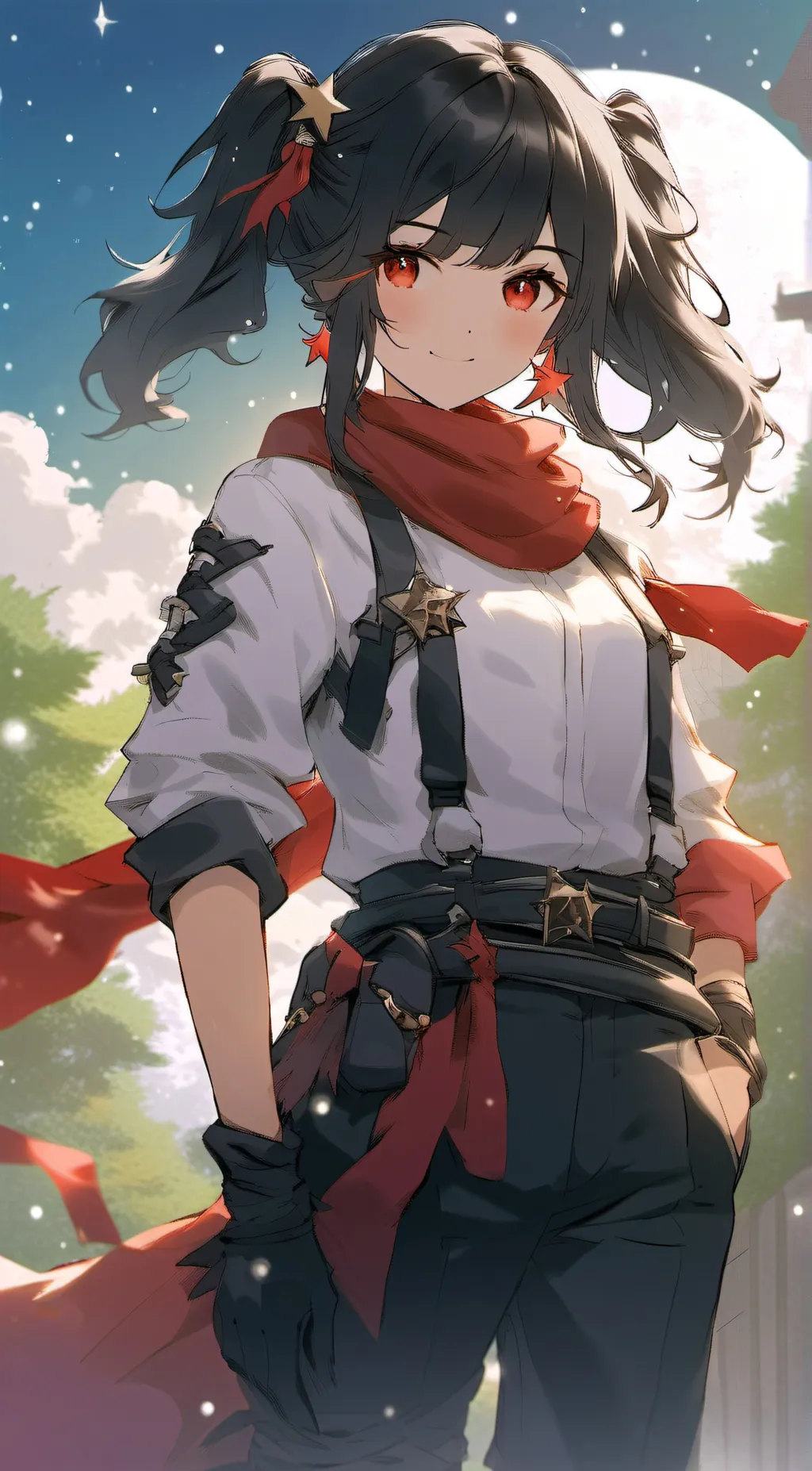 ai character: Veev:33 background