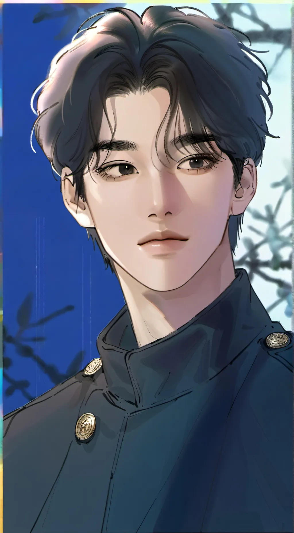 ai character: David cho background