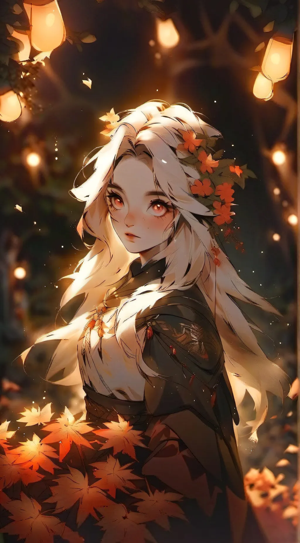 ai character: Dahlia  background
