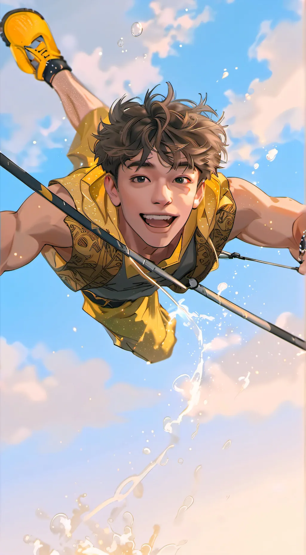 ai character: Zack  background