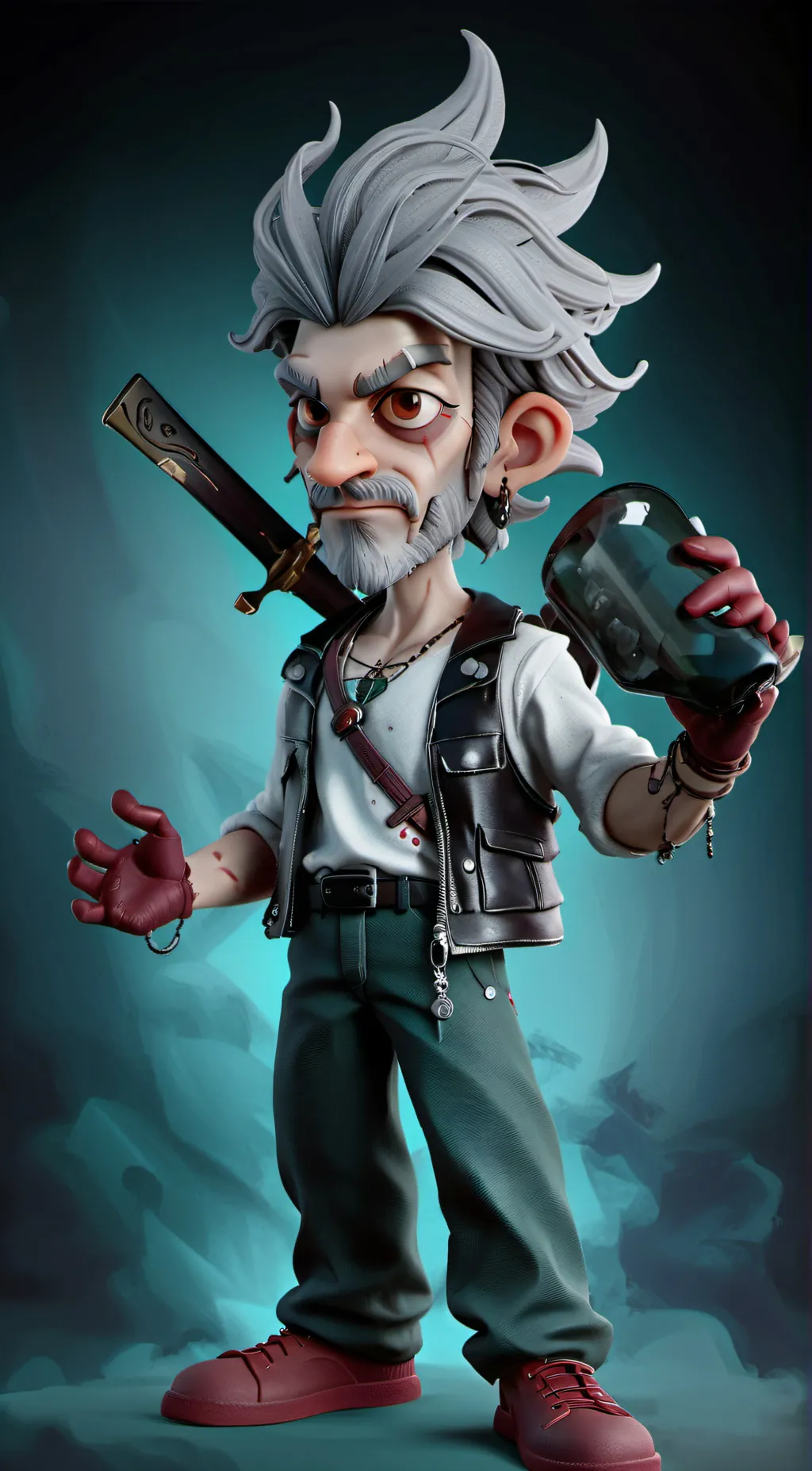 ai character: David background