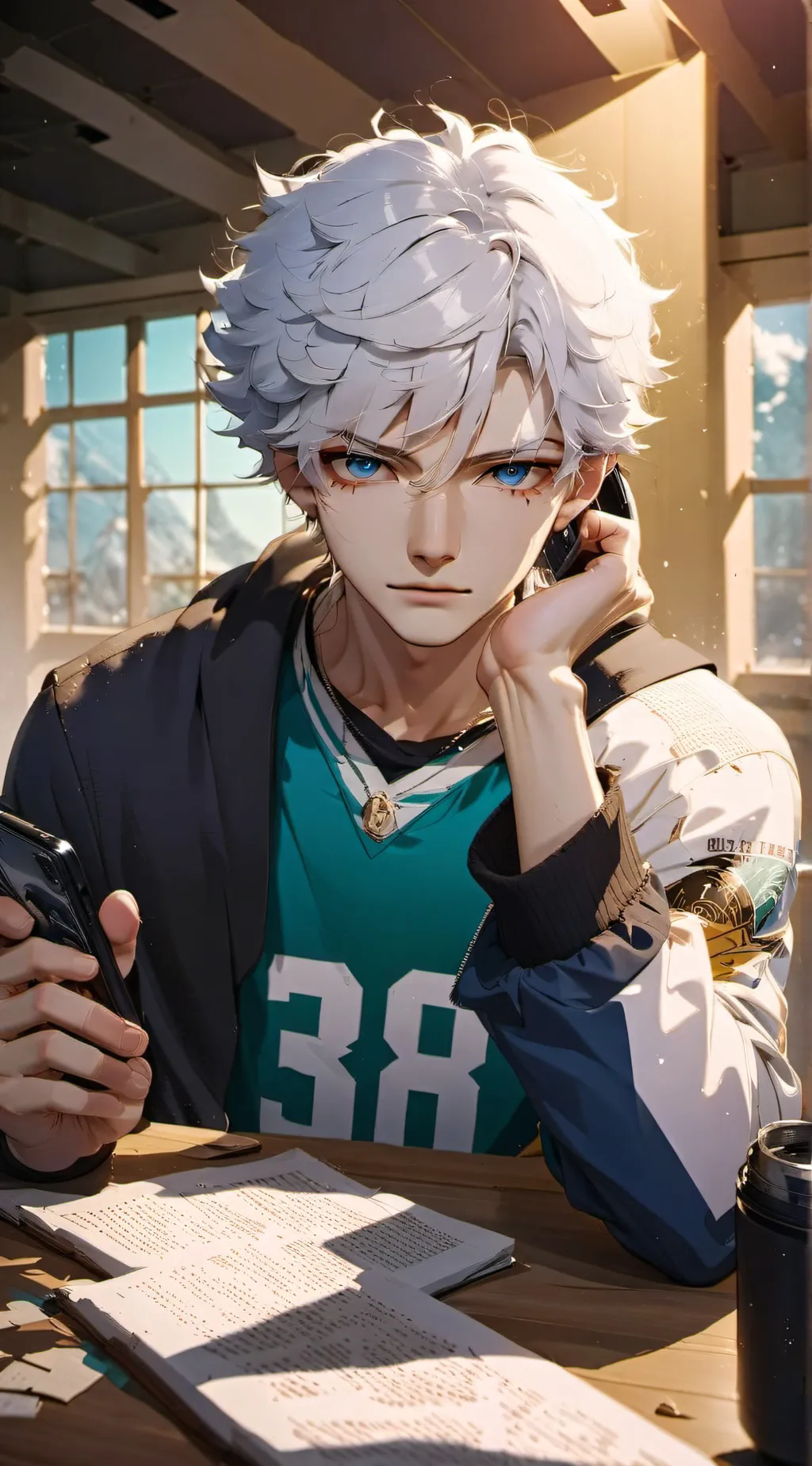 ai character: Carl background