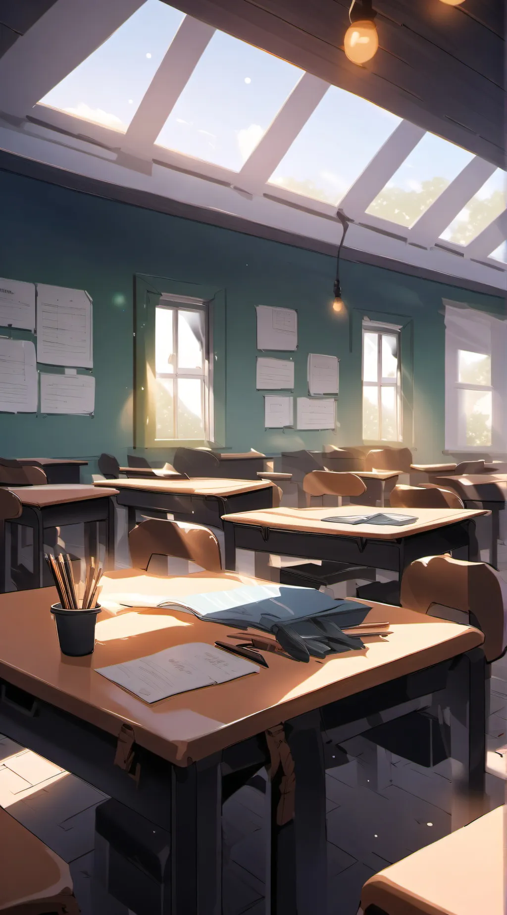 ai character: classfight background