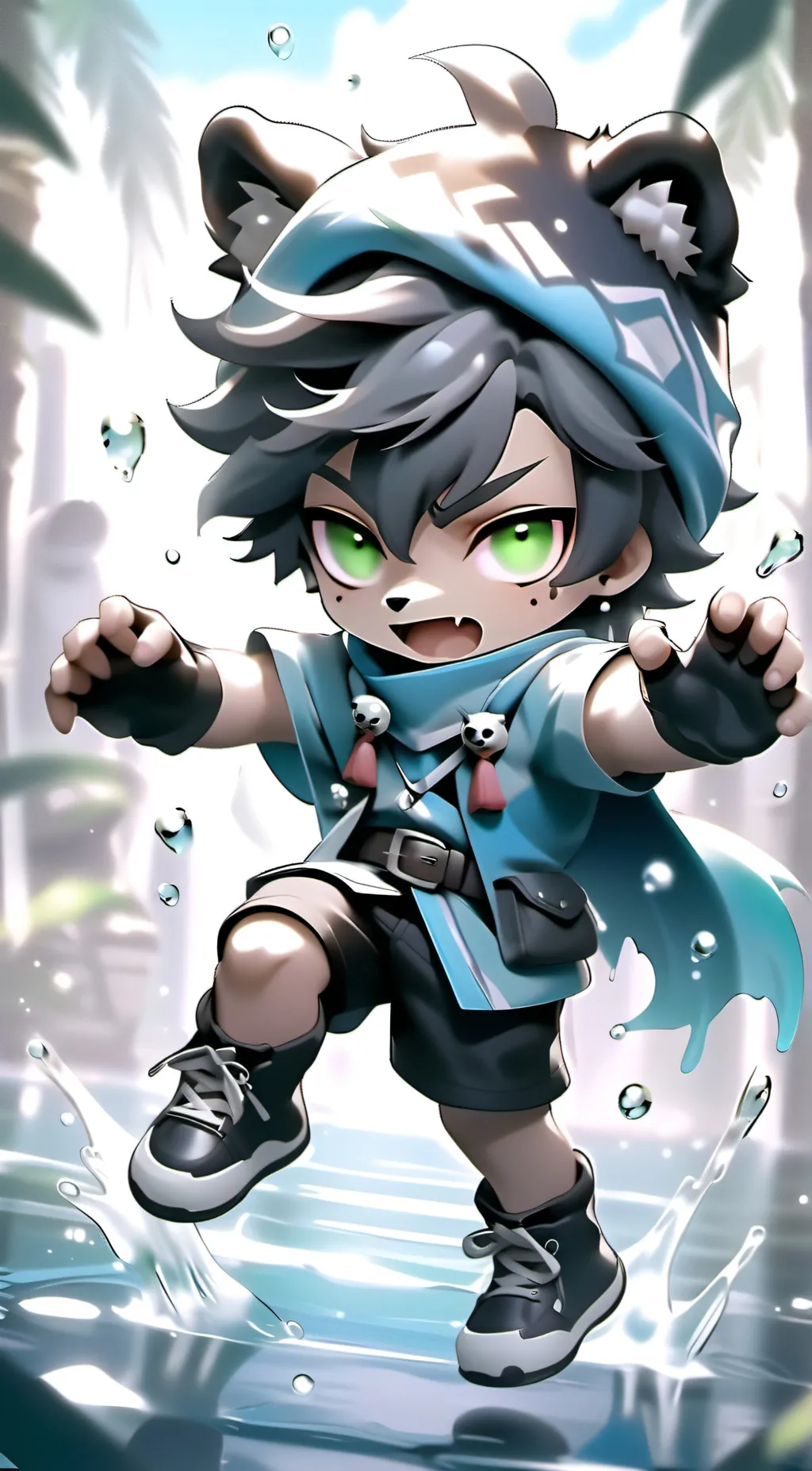 ai character: Kai background