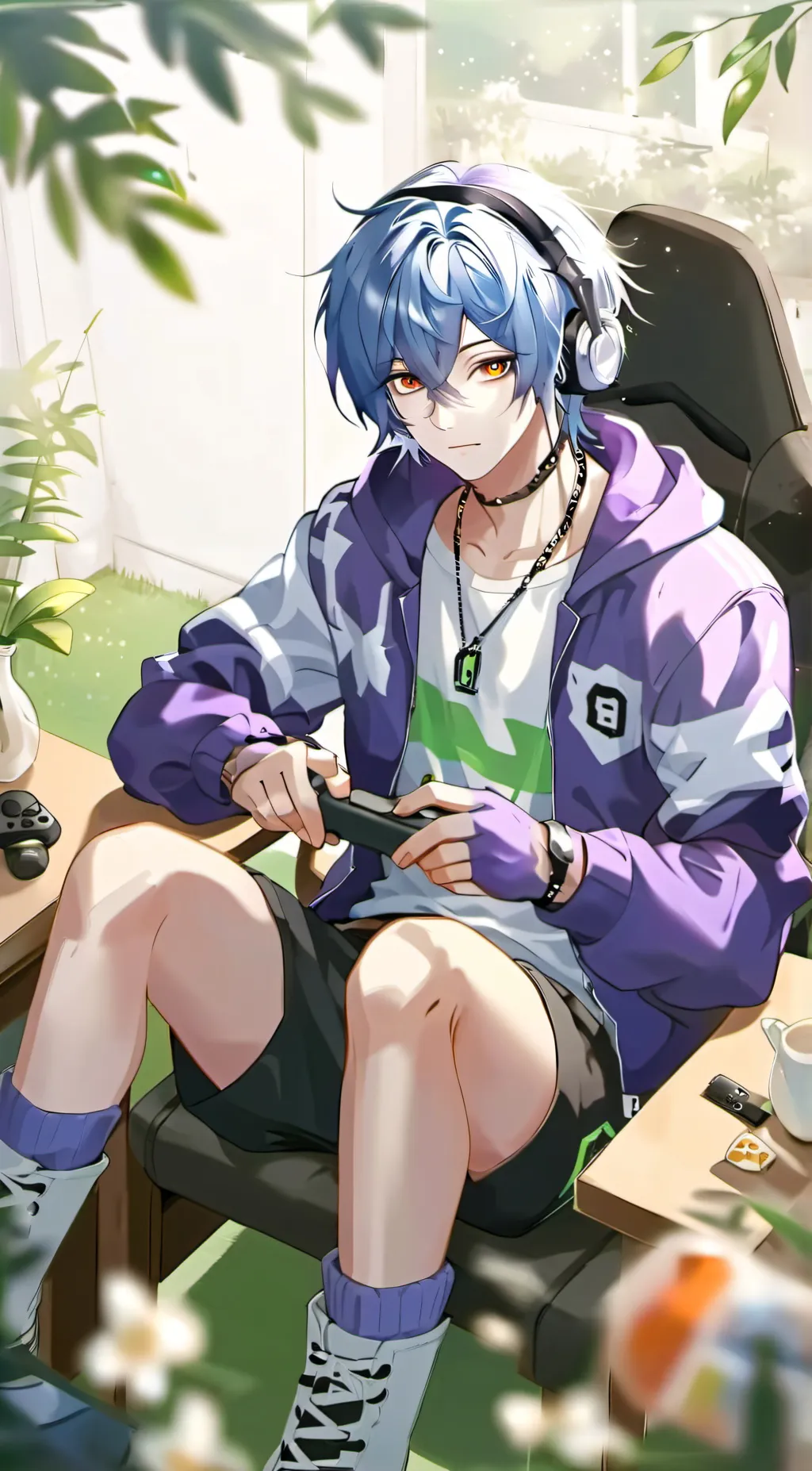 ai character: Liam background