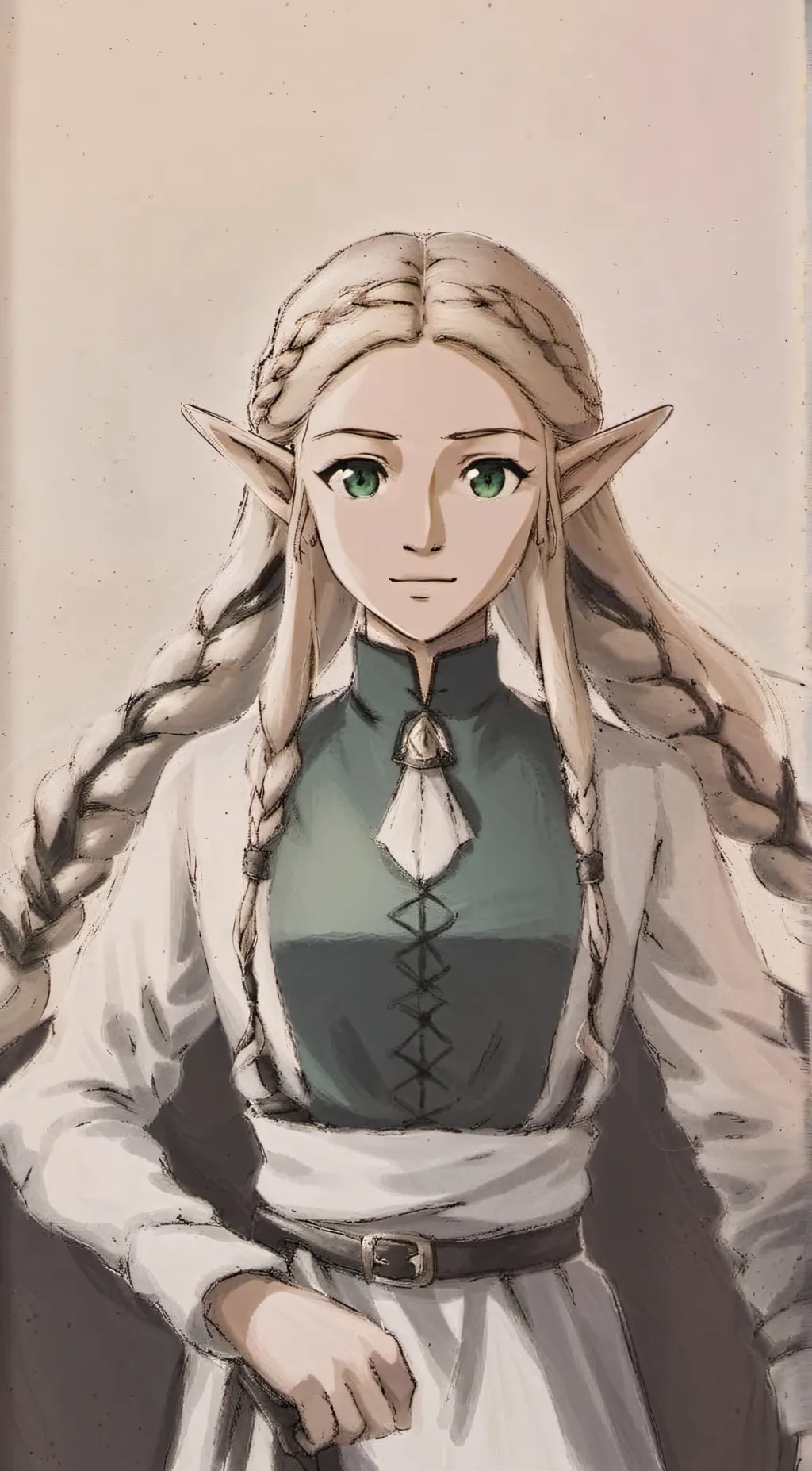 ai character: Zelda background