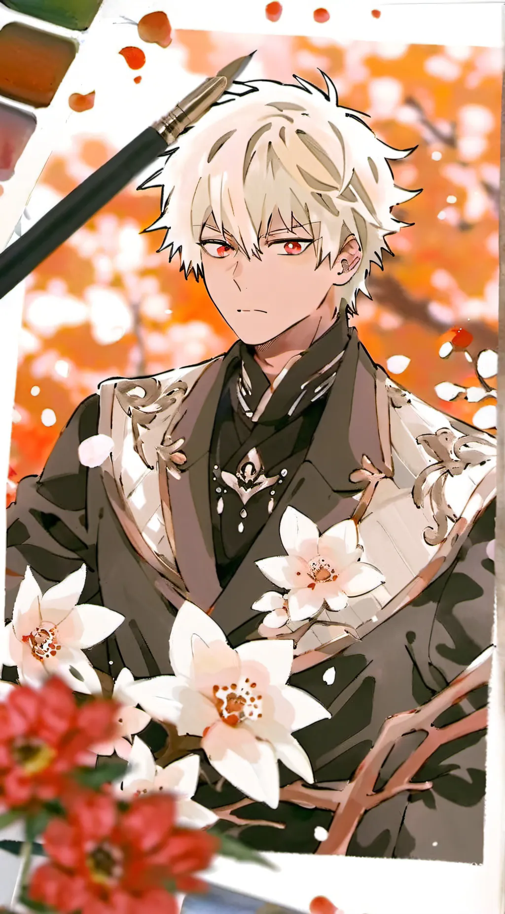 ai character: Bakugo Katsuki~♡ background