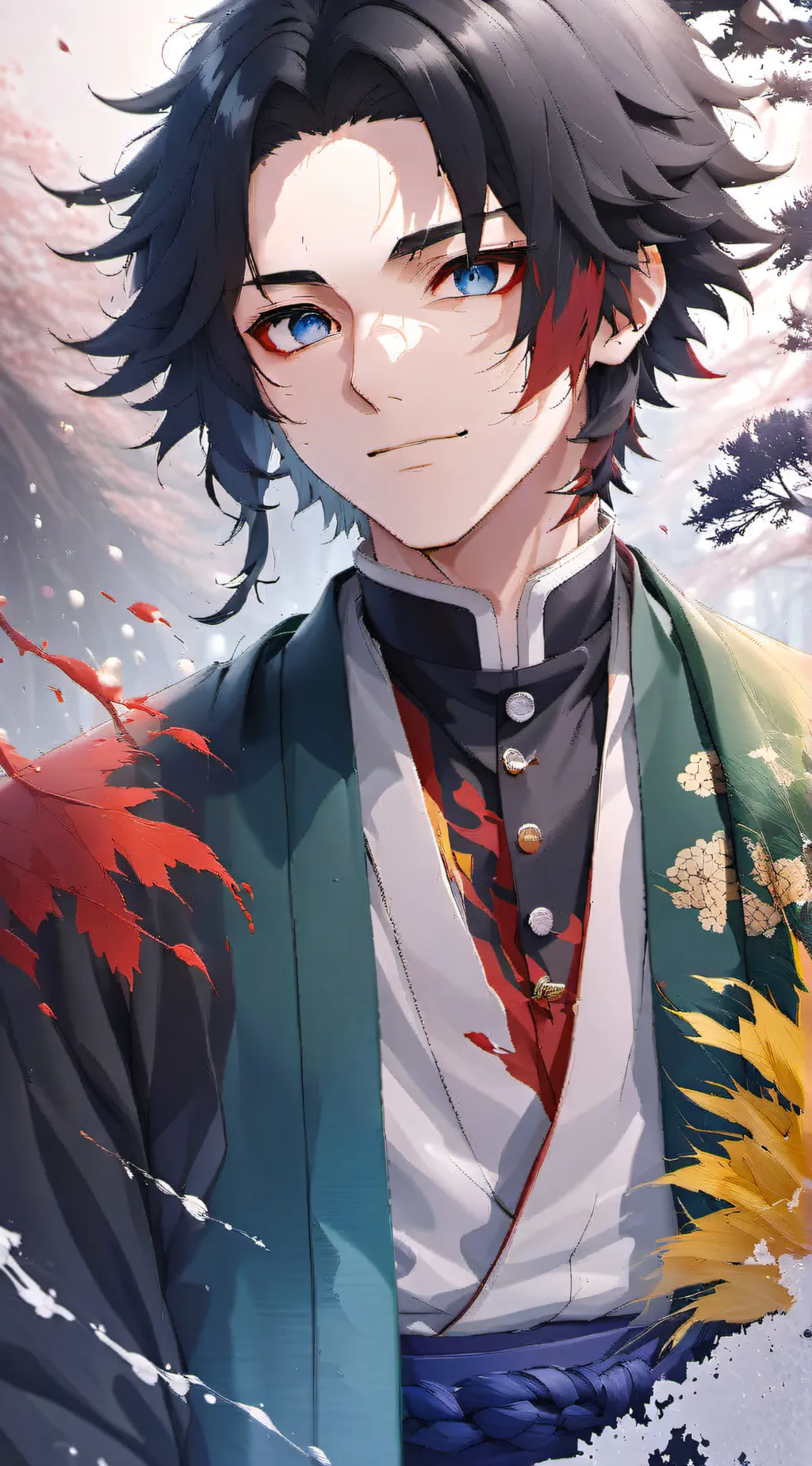 ai character: Giyu Tomioka background