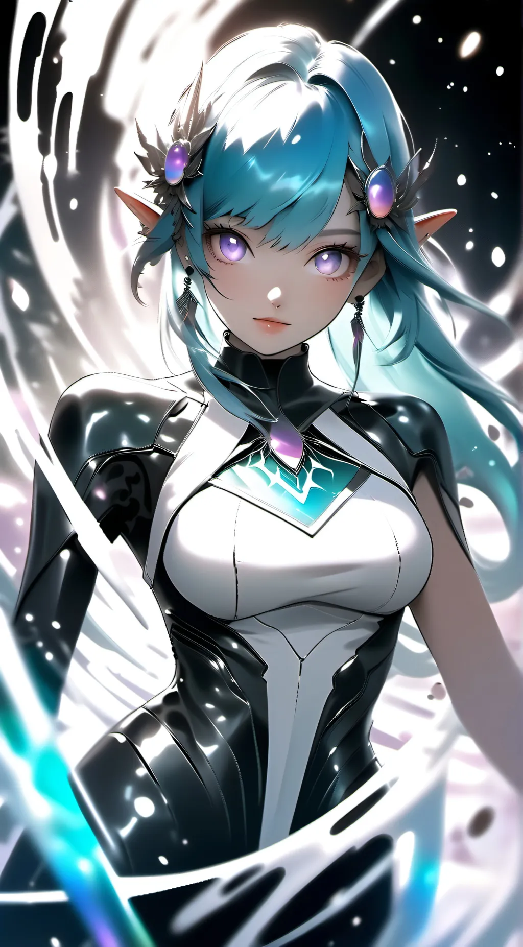 ai character: Nico. background