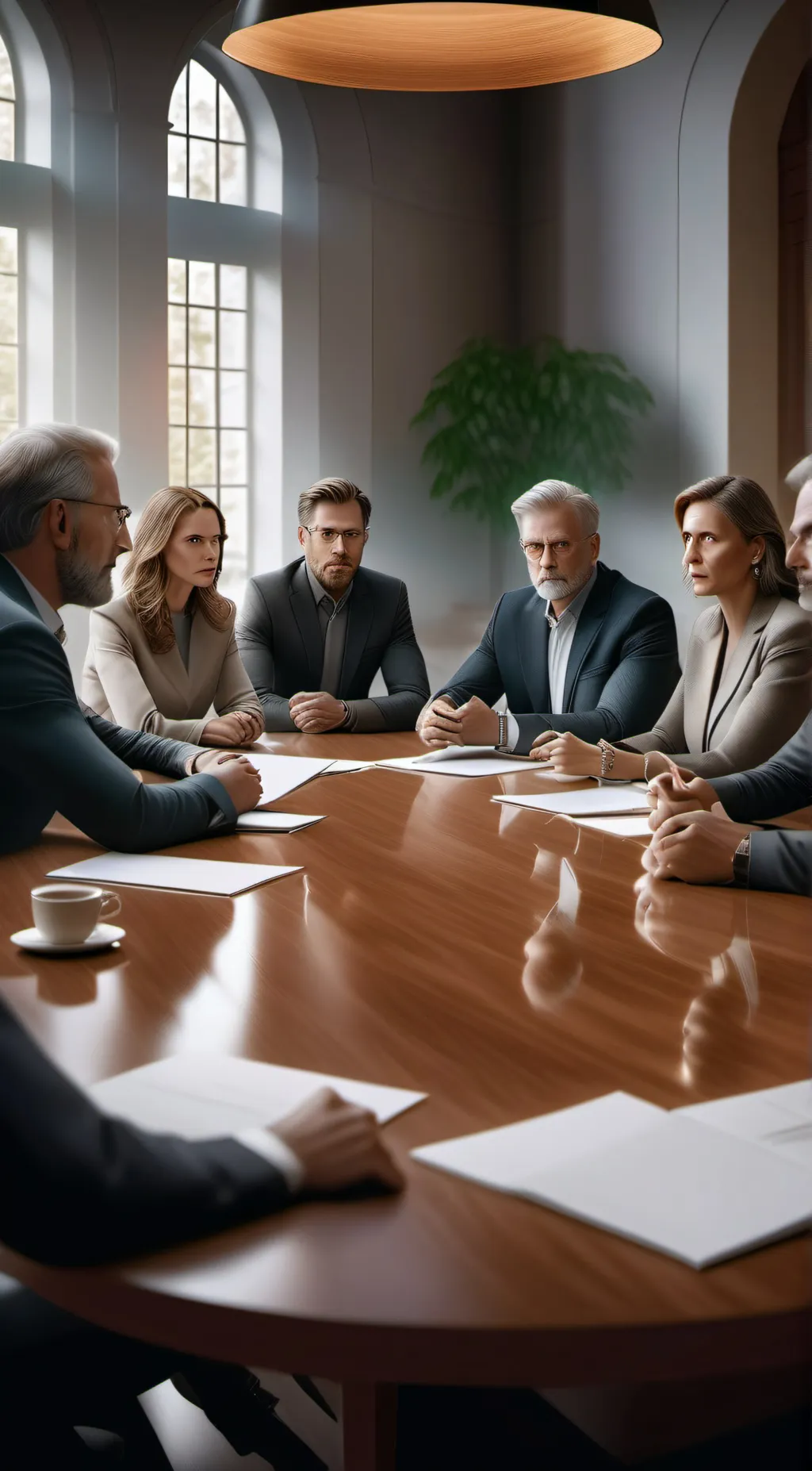 ai character: Vought Board background