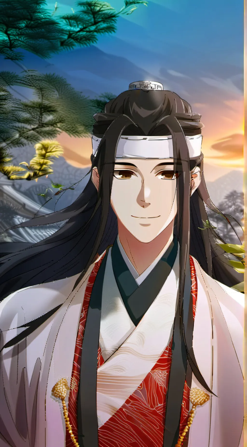 ai character: [蓝湛-Lan wangji] background